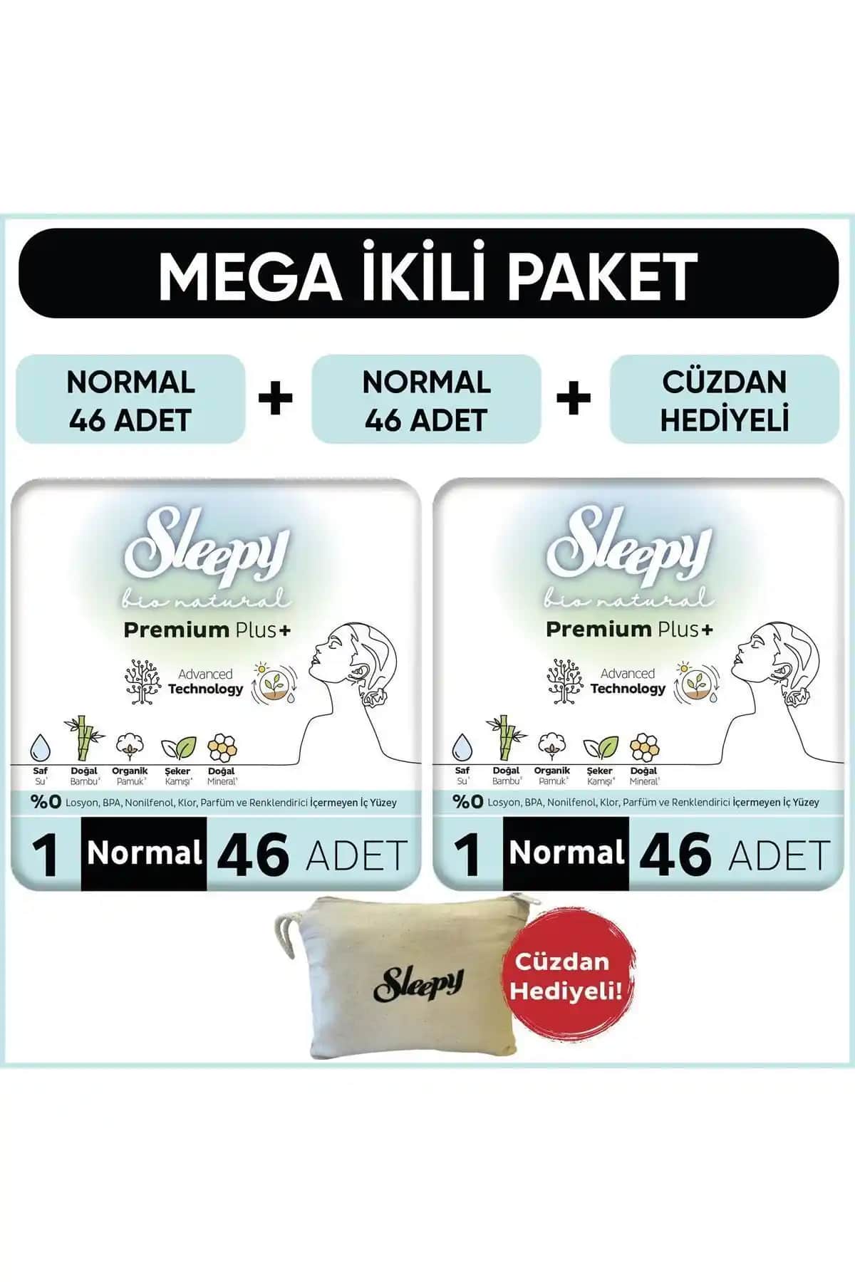 Sleepy Bio Natural Premium Plus ve Sleepy Extra Ultra İnce Pedler Karşılaştırması