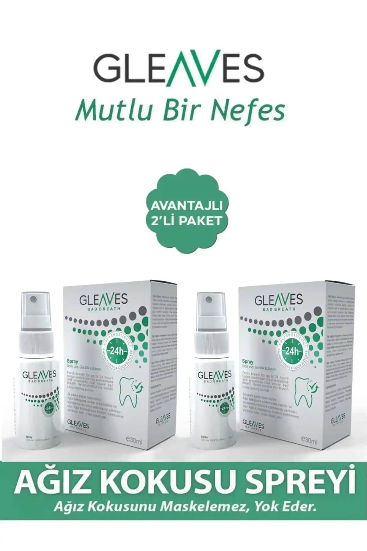 Gleaves Naturals ve RAS DASHEN Ağız Kokusu Spreyleri Karşılaştırması