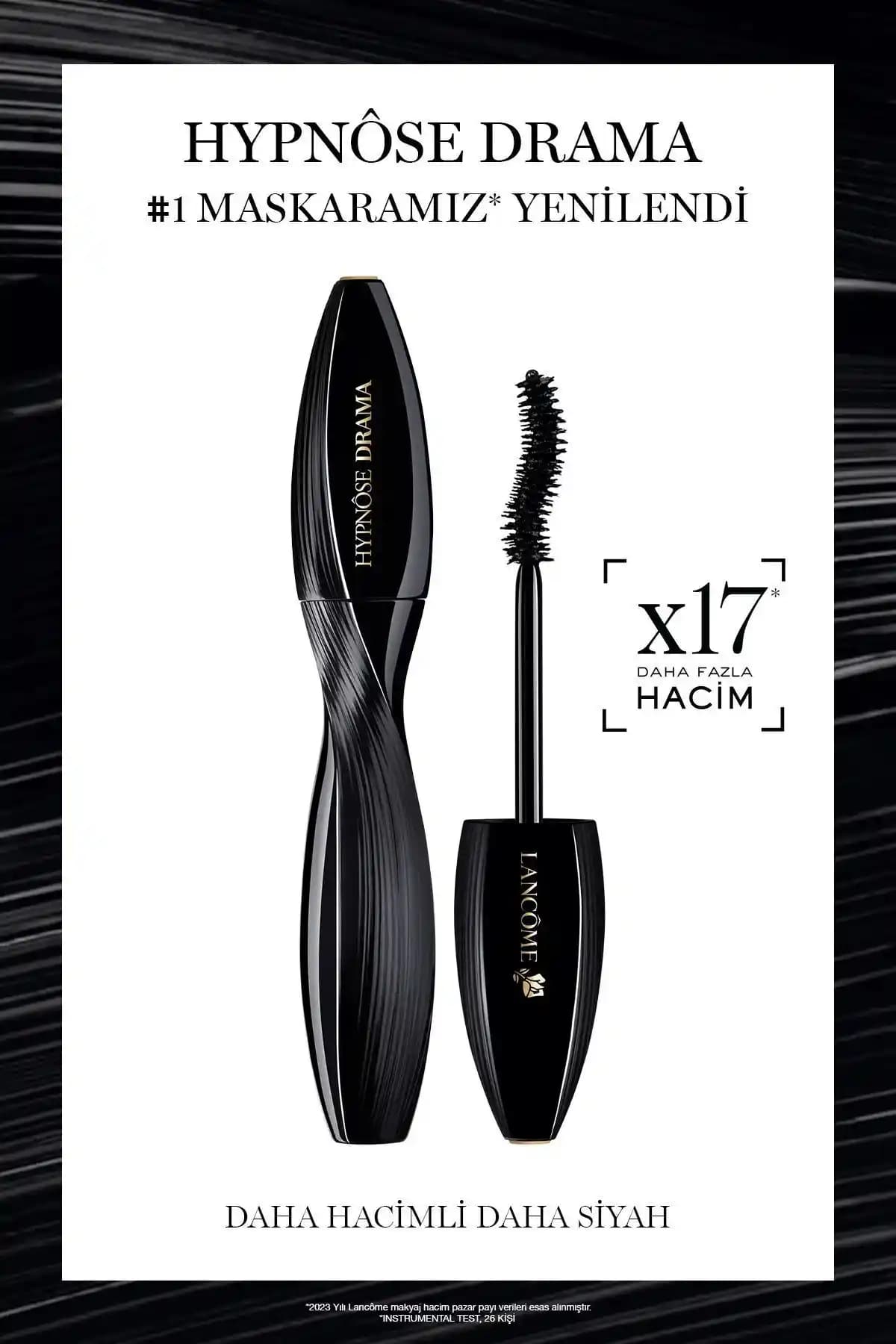 Lancome Hypnôse Drama ve Lash Idôle Flutter Extension Maskaraları Karşılaştırması