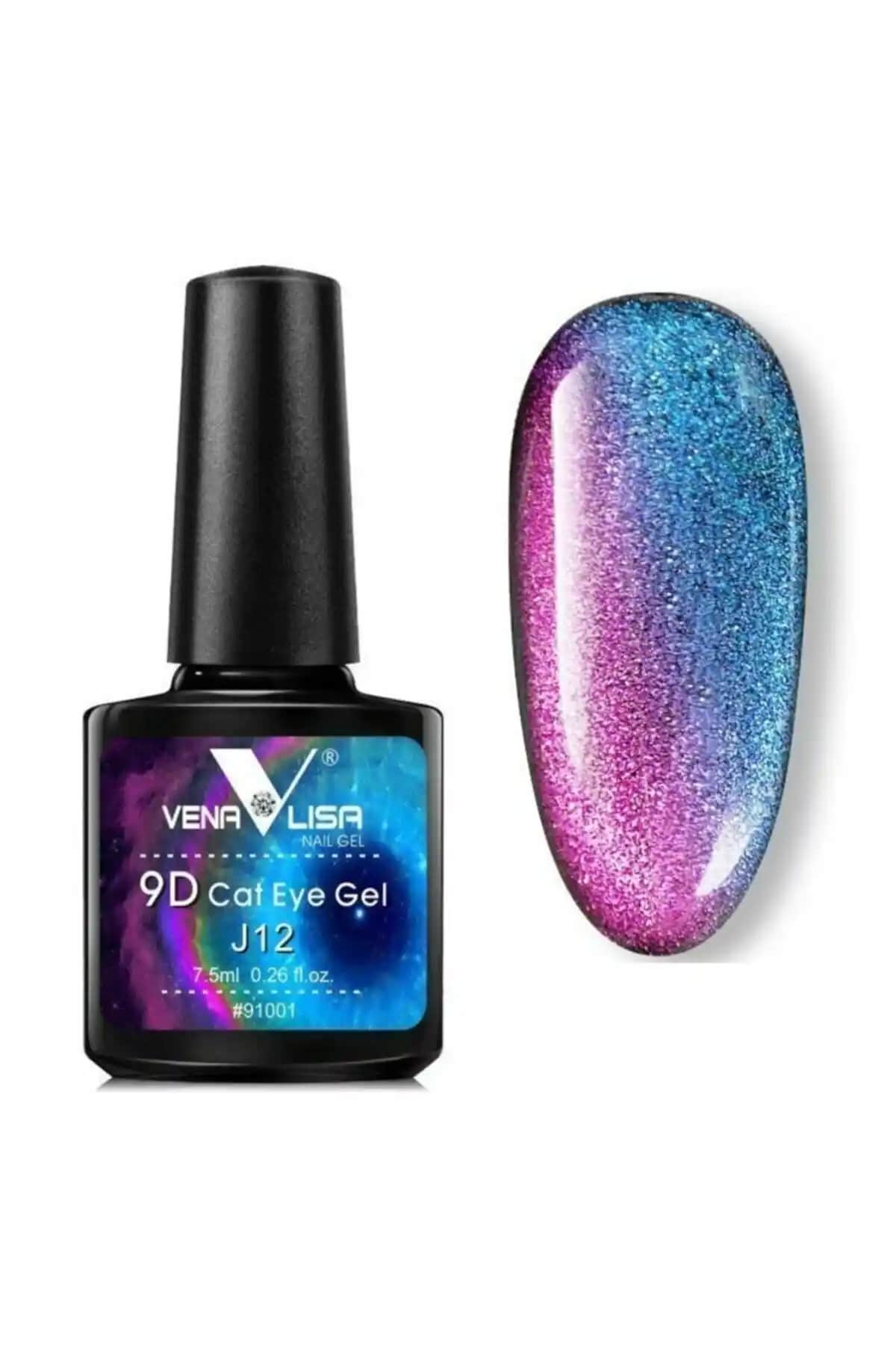 Venalisa 9D Kedi Gözü ve Süper Lazer Holografik Kalıcı Oje Karşılaştırması