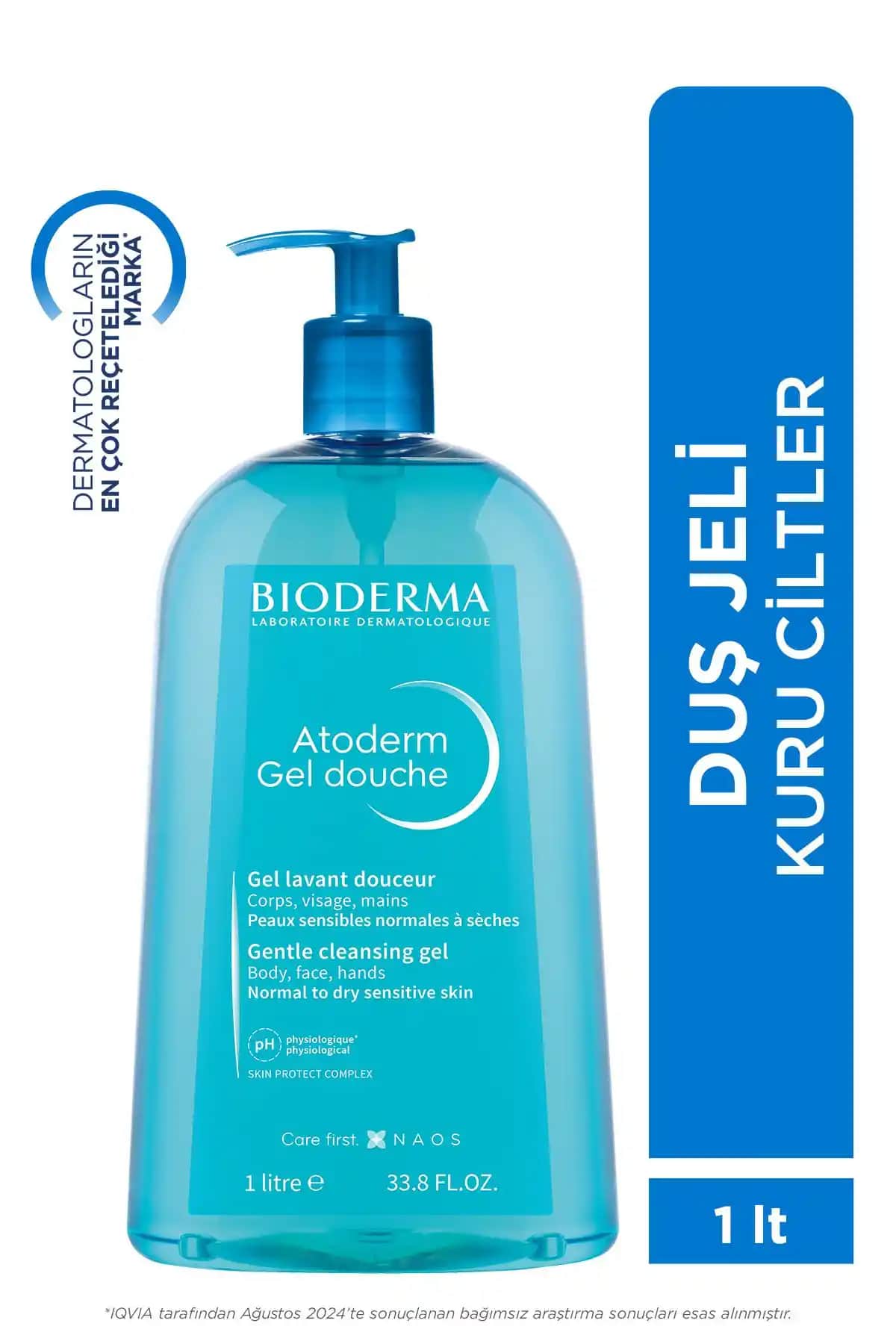 Bioderma Atoderm Shower Gel: Kuru ve Hassas Ciltler İçin Nemlendirici Temizlik Çözümü