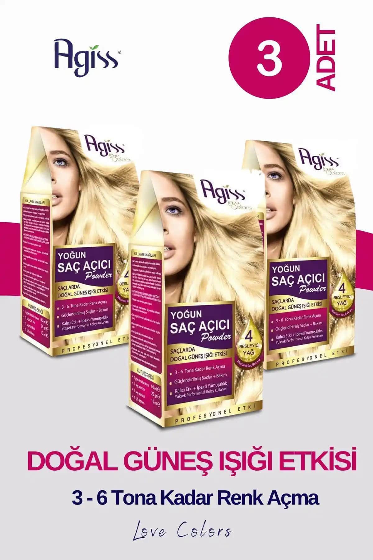 Saç Açıcı Ürünlerin Karşılaştırması: AGISS Love Colors ve MAXX DELUXE Özellikleri