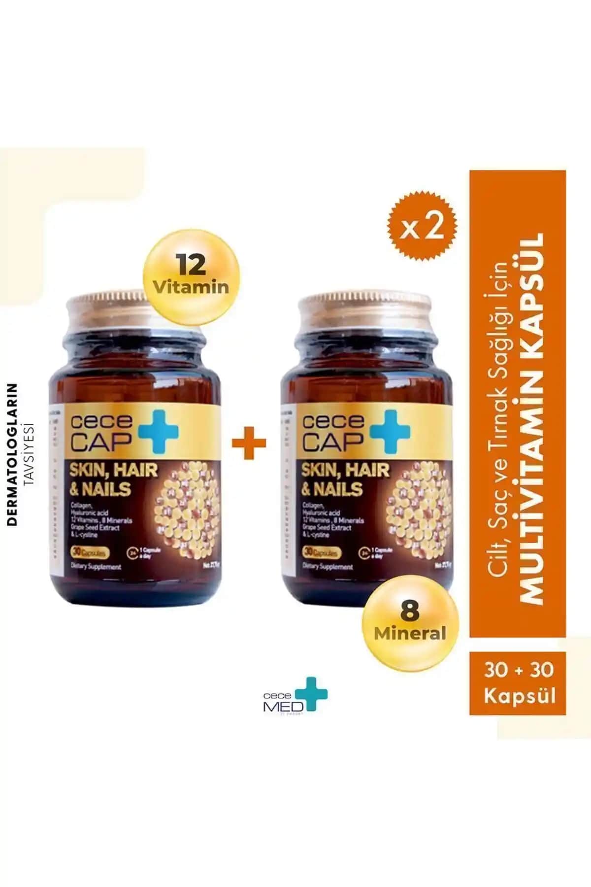 Saç ve Tırnak Sağlığını Destekleyen Vitaminler: CECEMED ve Quality Life Karşılaştırması