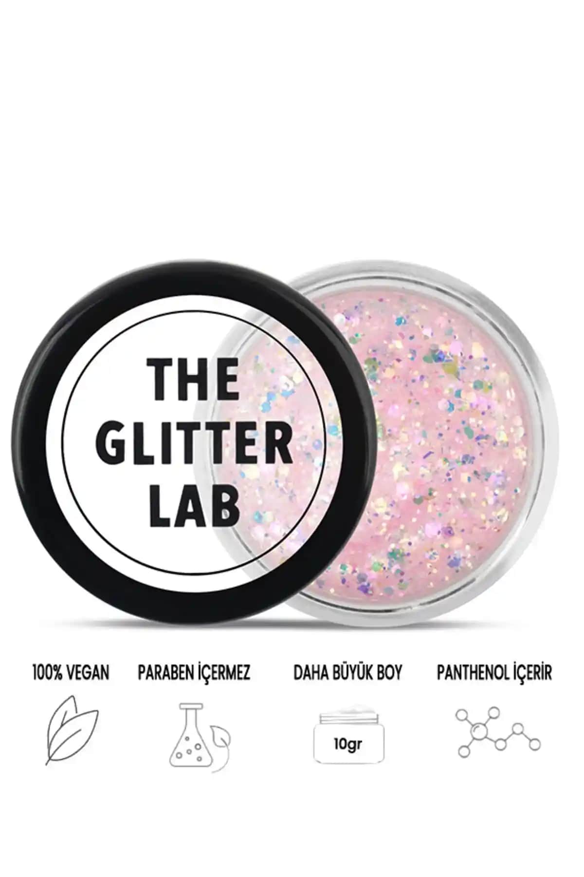 The Glitter Lab Jel Formlu Parlak Glitter Witch Rengi ile Makyajınıza Işıltı Katın