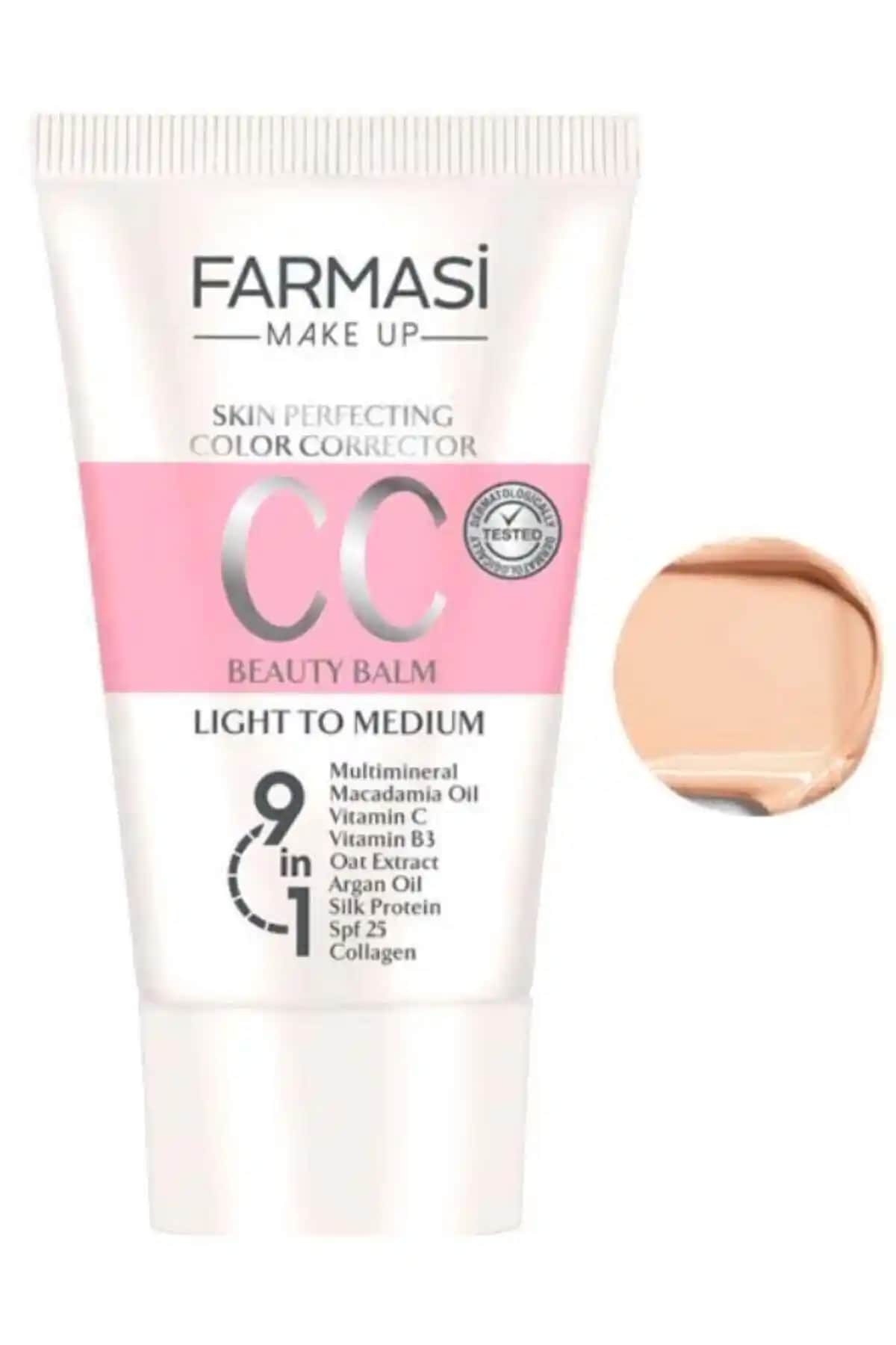 Farmasi CC Krem Açık Ton 50 Ml - Cilt Bakımı ve Makyaj İçin Çok Yönlü Çözüm