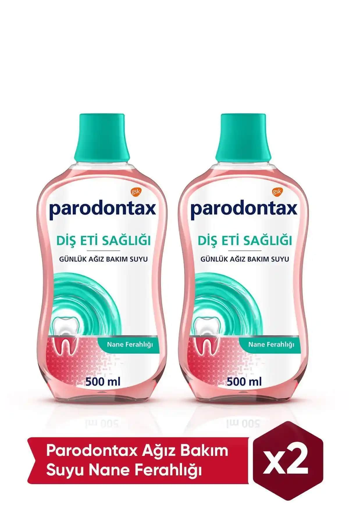 Parodontax Daily Gum Care 500 ml Ağız Bakım Suyu Diş Eti Sağlığını Destekler ve Ferahlatır