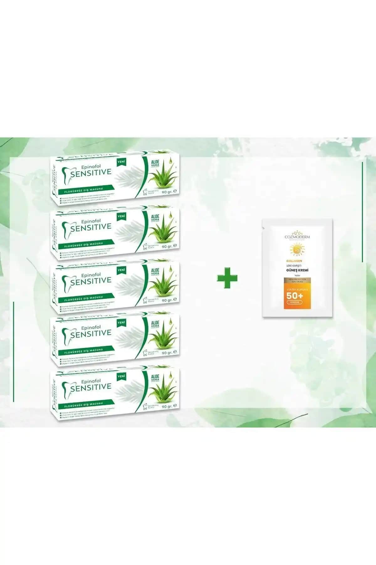 Epinafol Sensitive Aloe Vera ve Anti-tartar Diş Macunu Karşılaştırması