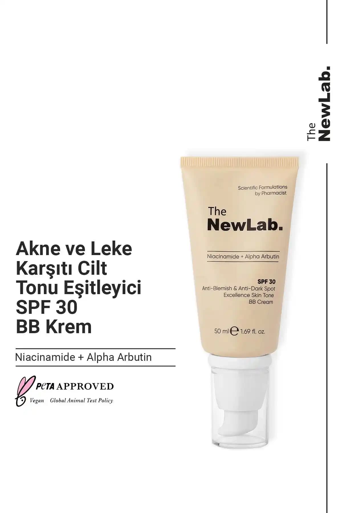 The NewLab Akne ve Leke Karşıtı BB Krem ile Cilt Tonunu Eşitleyin ve Doğal Görünüm Yakalayın