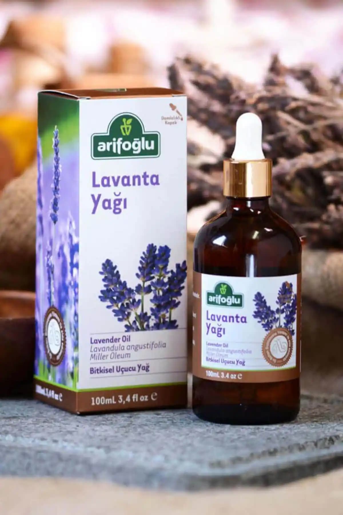 Arifoğlu Lavanta Yağı 100ml Doğal Aromaterapi ve Cilt Bakım Ürünü