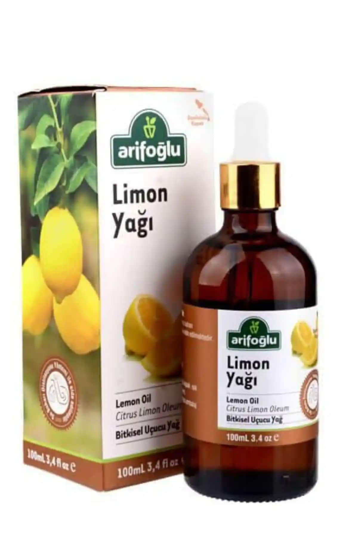 Arifoğlu Limon Yağı 100 ml doğal içeriklerle sağlıklı yaşam ve aromaterapi için ideal