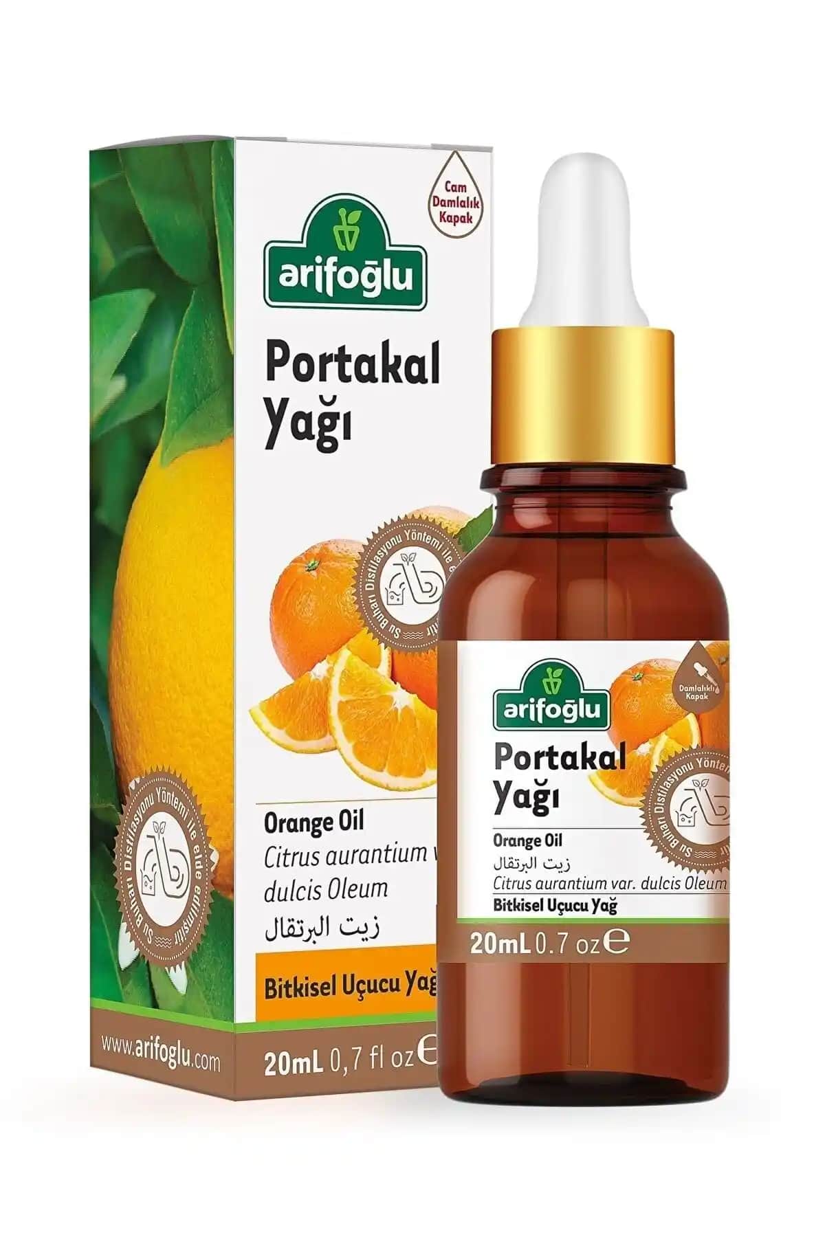 Arifoğlu Portakal Yağı 20ml Doğal Aromaterapi ve Cilt Bakımı İçin Uygun