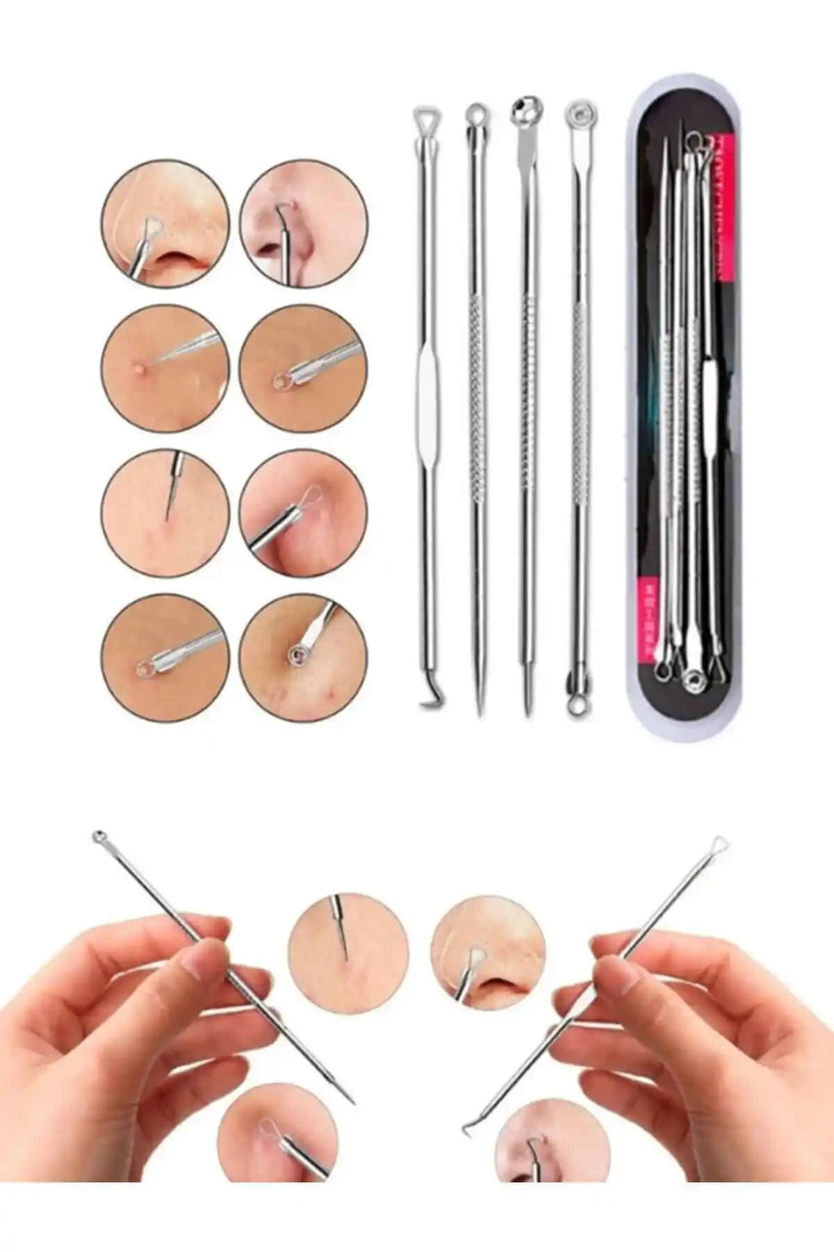 AcarlarTicaret 4 Parça Güçlü Siyah Nokta Seti: Etkili ve Şık Cilt Bakım Çözümü