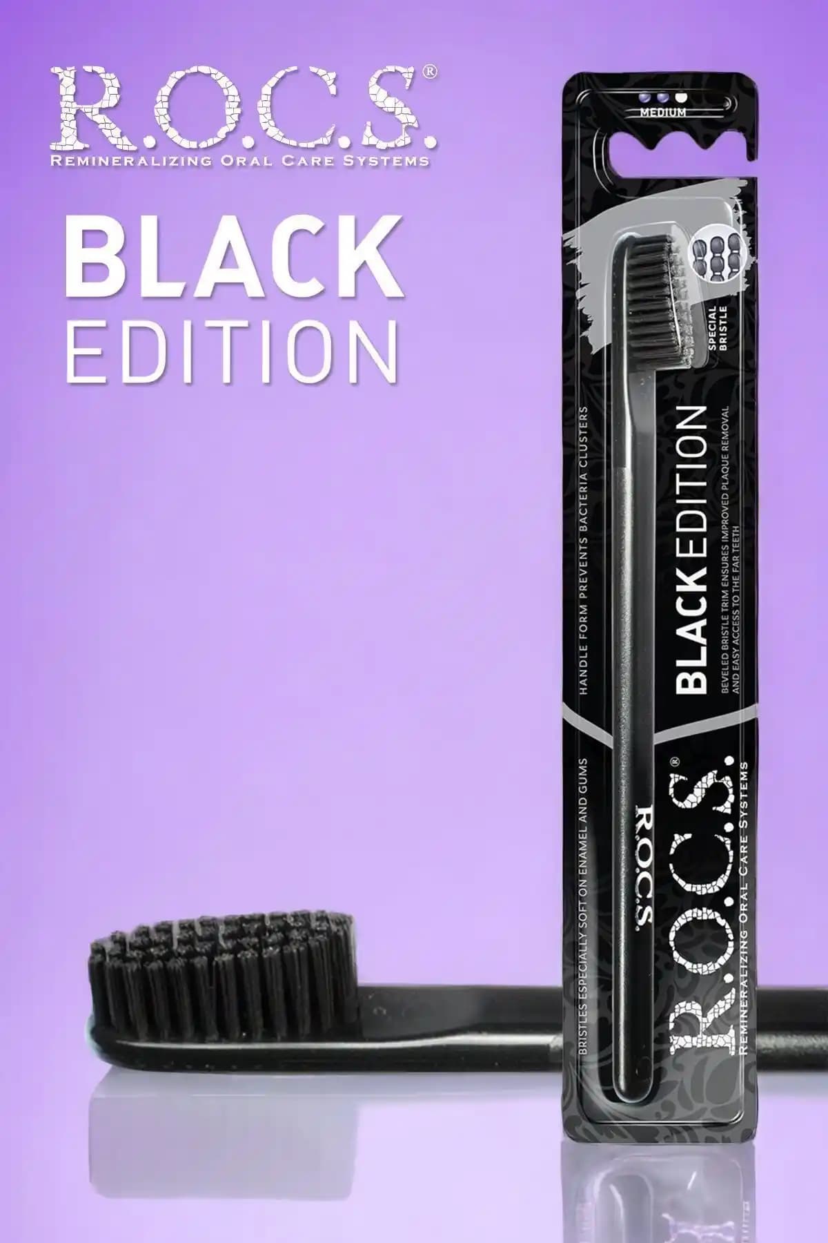 R.O.C.S. Black Edition ve Smokers Leke Silici Diş Fırçası Karşılaştırması