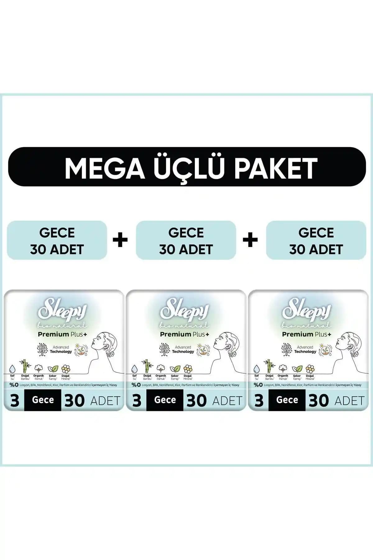 Sleepy Bio Natural Premium Plus ve Sleepy Natural Ultra Hassas Hijyenik Ped Karşılaştırması