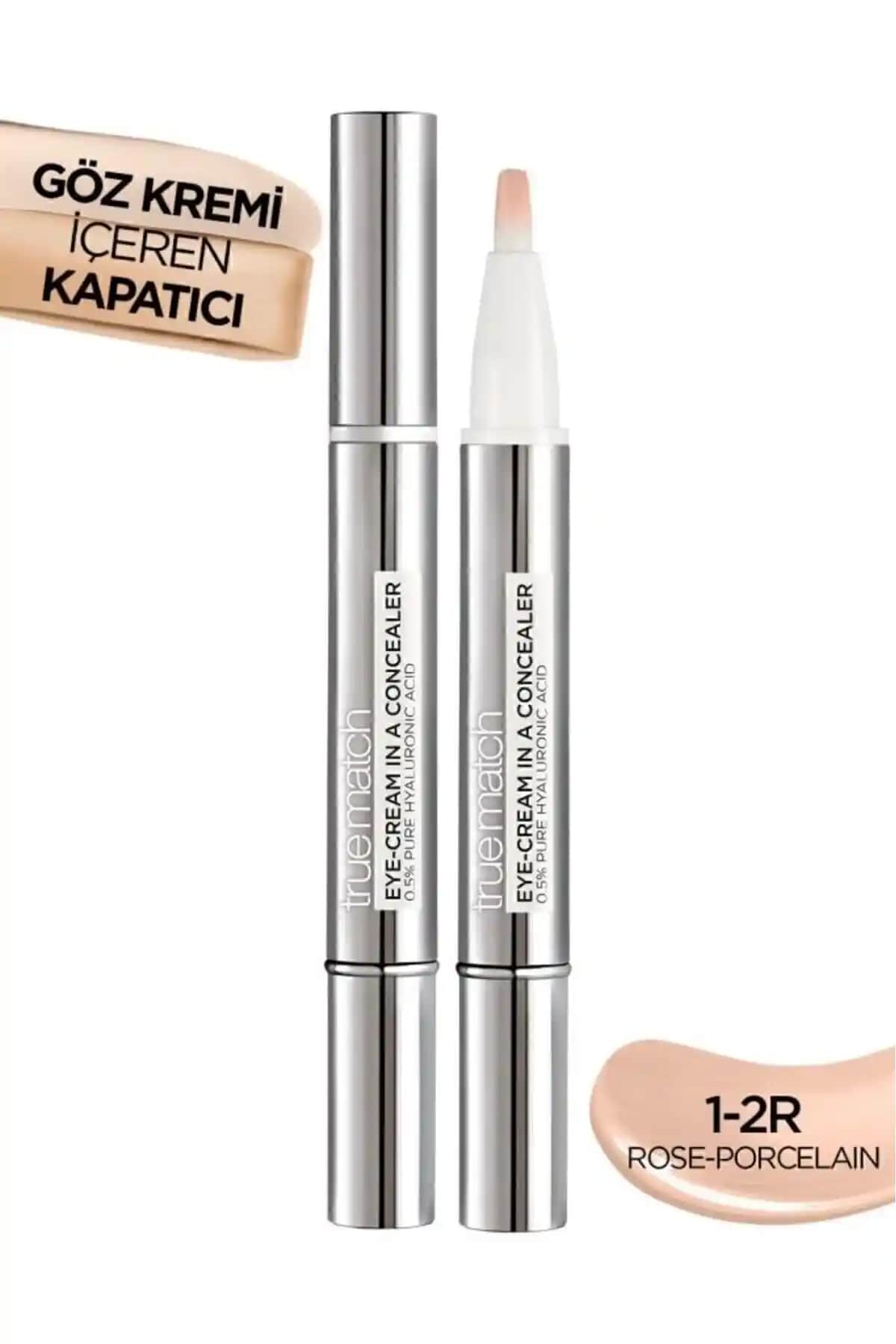 L'Oreal Paris True Match Göz Kremi İçeren Kapatıcı: Doğal ve Yüksek Kapatıcılık Sağlayan Ürün