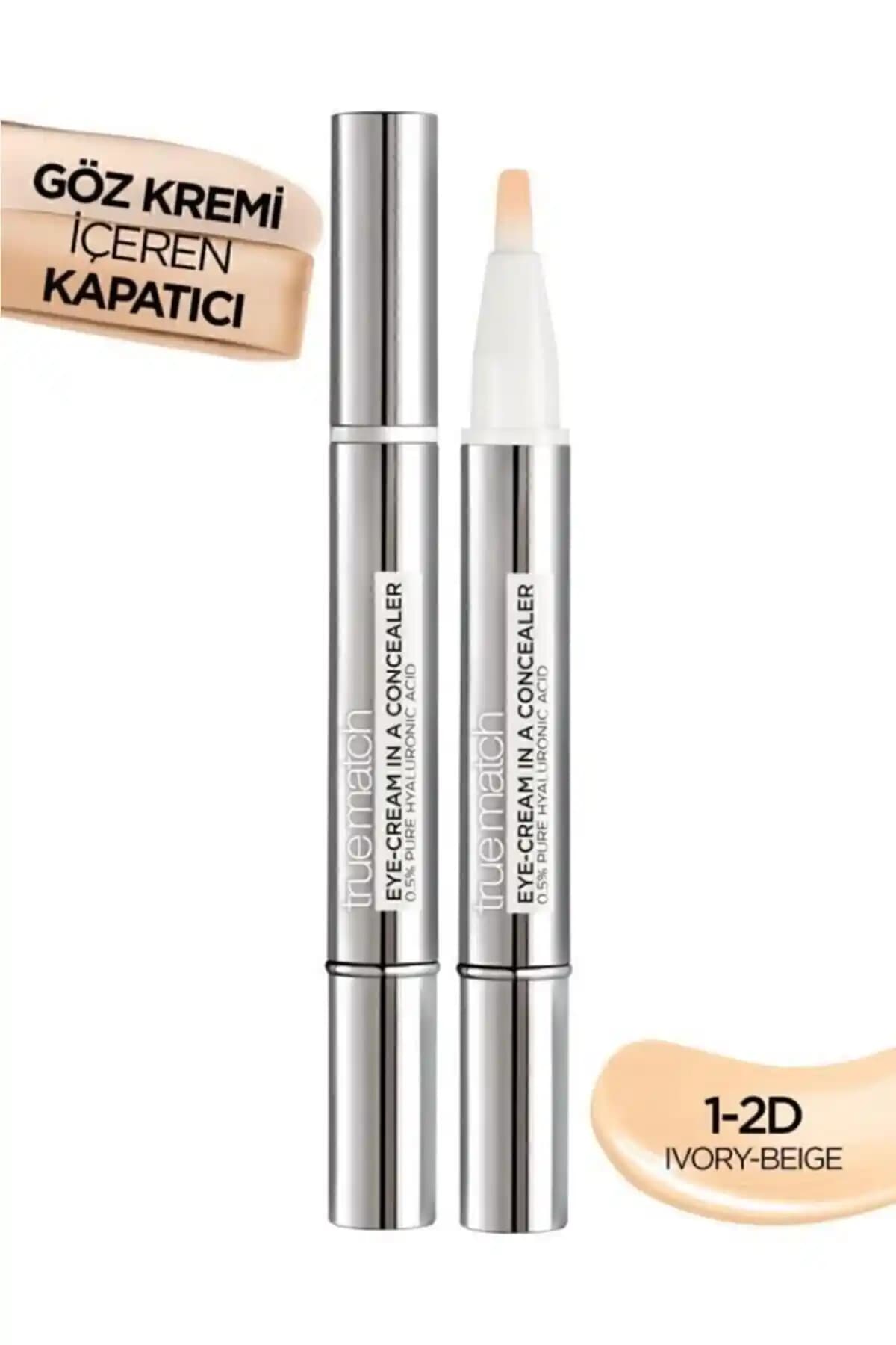 L'Oreal Paris True Match Göz Kremi İçeren Kapatıcı: Günlük Kullanım ve Bakım İçin Çok Yönlü Çözüm