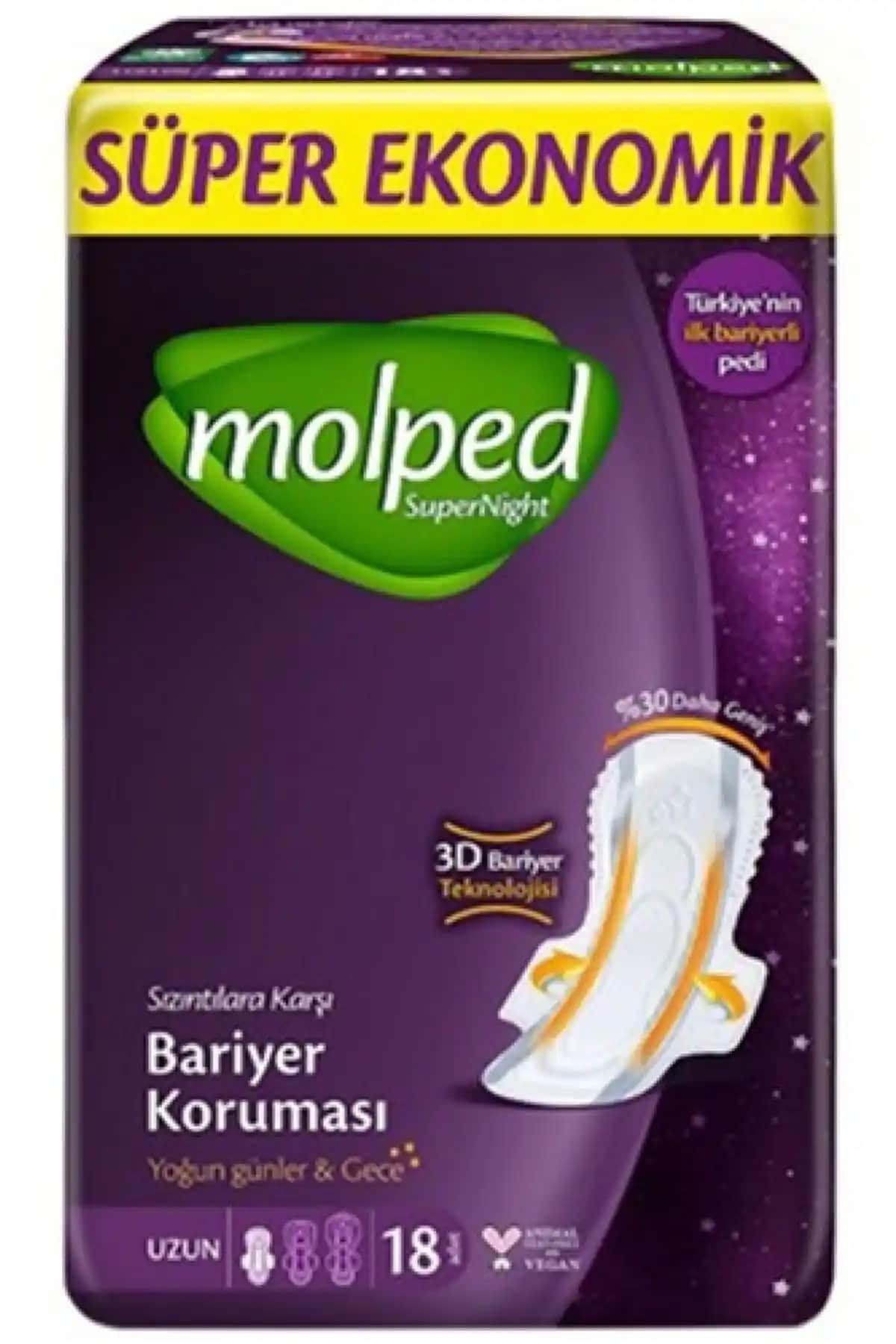 Molped Süper Night ve Molped Supernight Yoğun Günler & Gece Pedleri Karşılaştırması