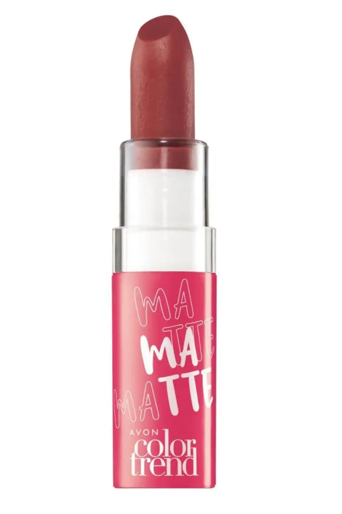 Avon Avo Color Trend Matte Legend Ruj ile Golden Rose Velvet Matte Ruj Karşılaştırması