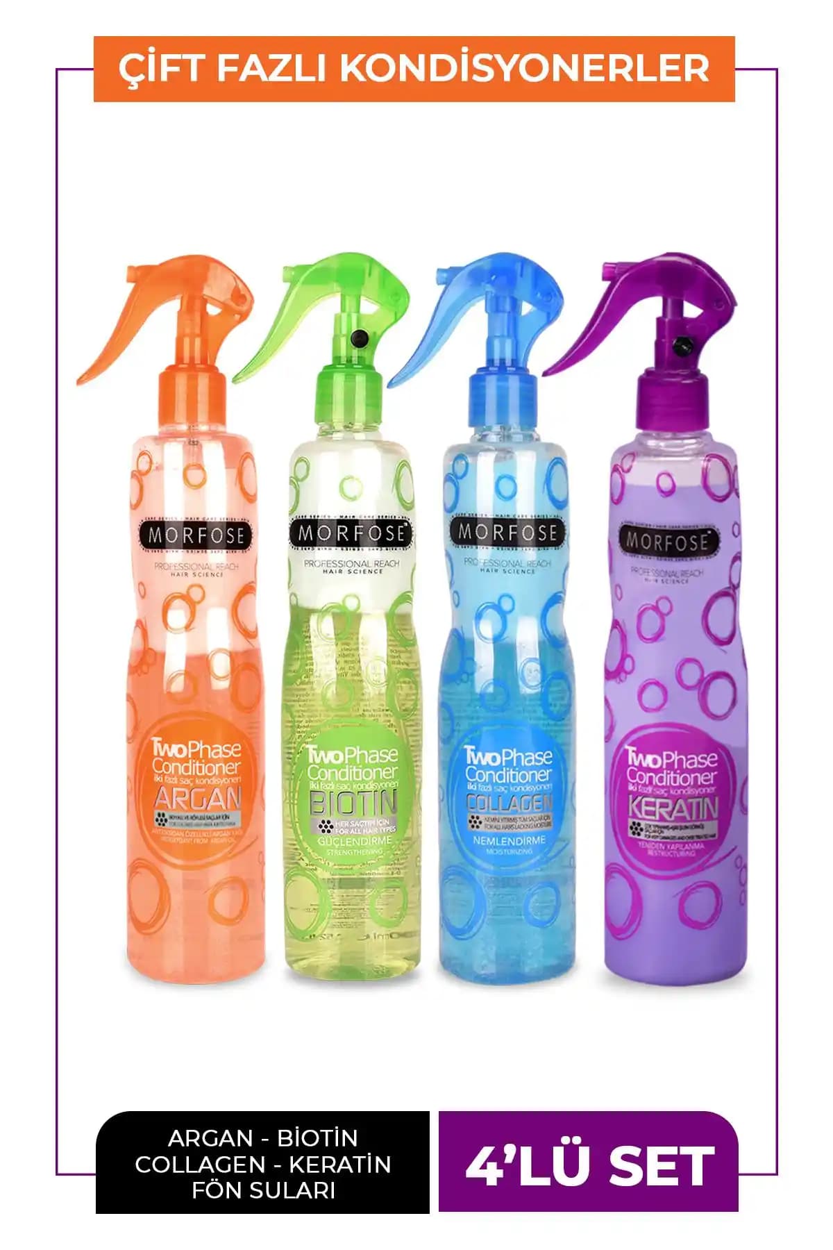 Morfose Fön Suyu Karşılaştırması: Keratin, Kolajen ve Argan İçerikleri