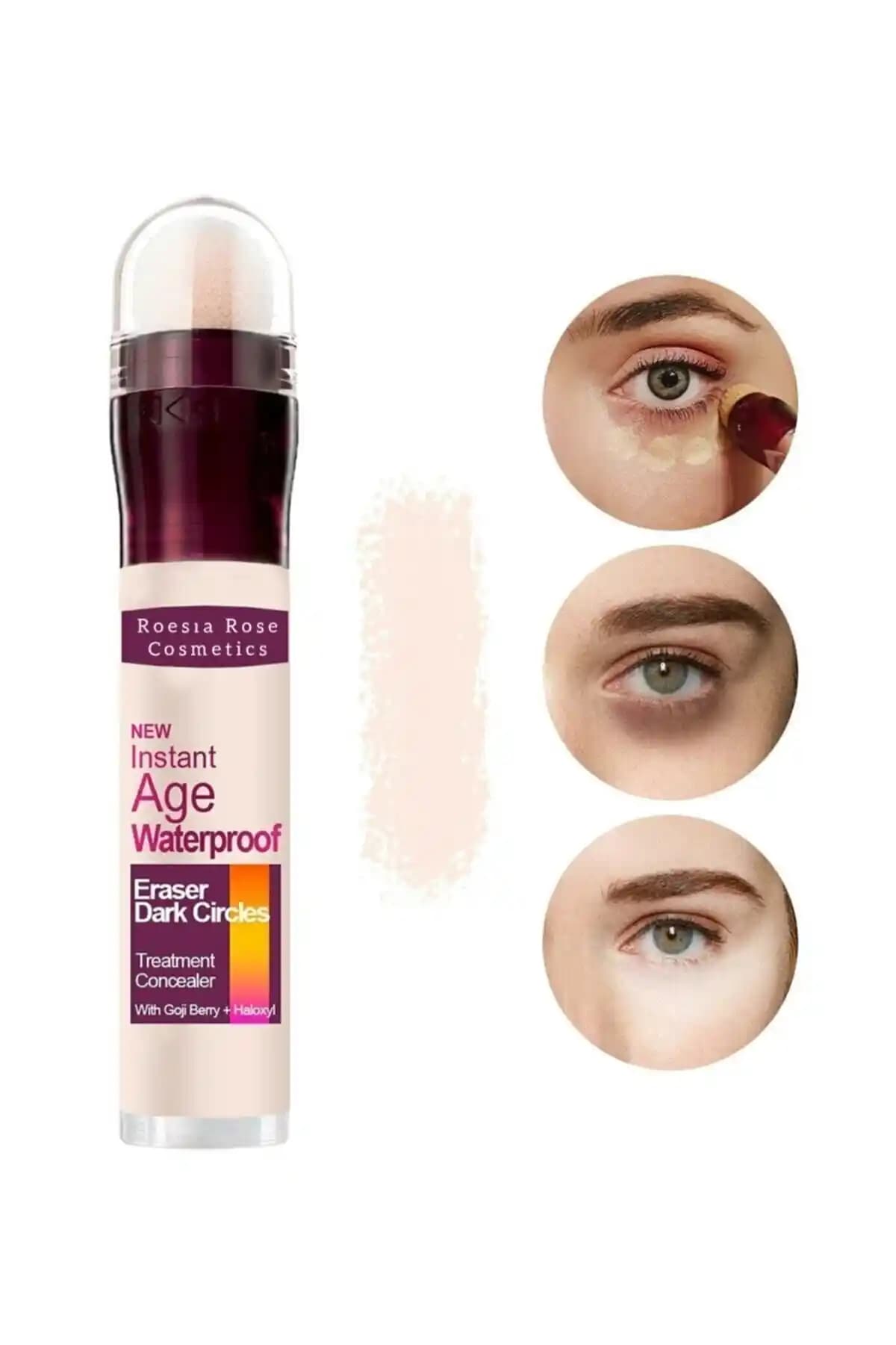 Roesıa Rose Anti Age Waterproof Göz Altı Kapatıcı: Yüksek Performans ve Doğal Görünüm