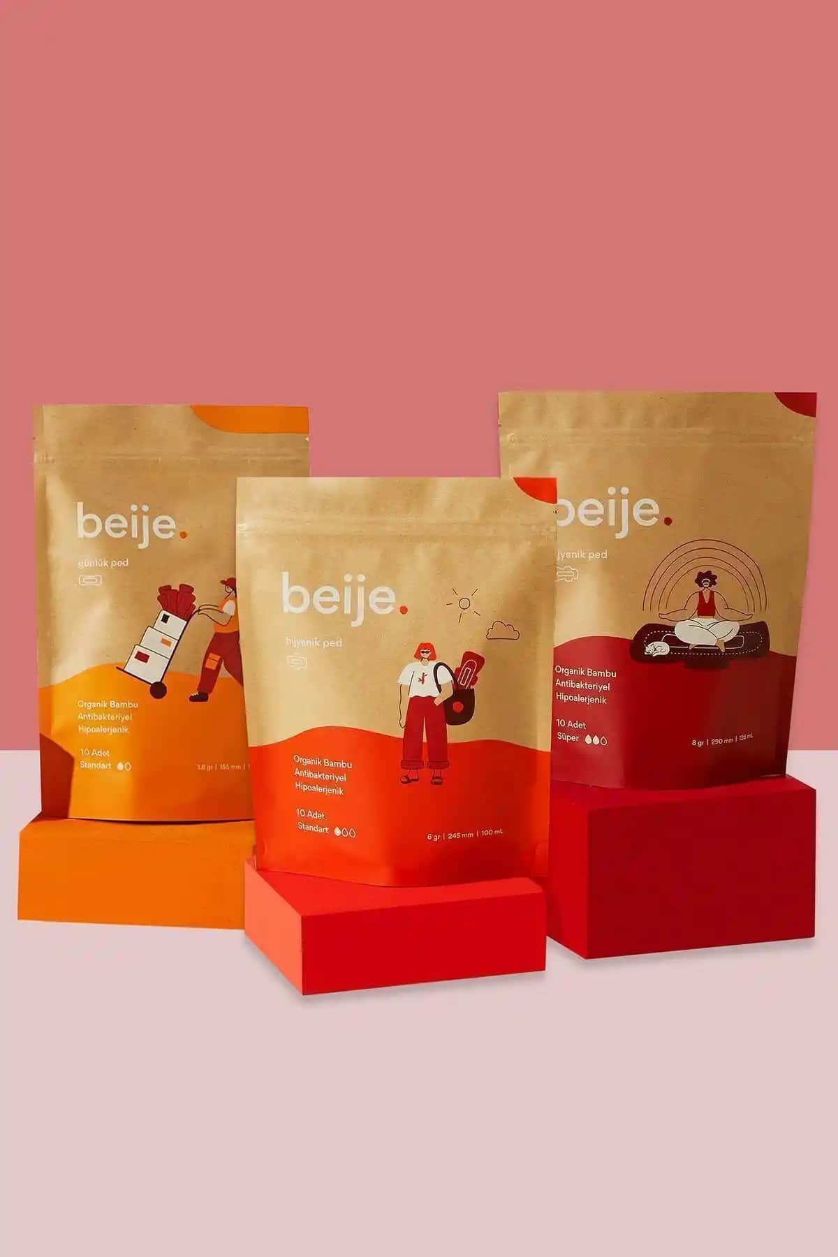 Kadın Hijyen Ürünleri Karşılaştırması: Beije Hafif Regl Paketi ve Kotex Ultra Normal Ped