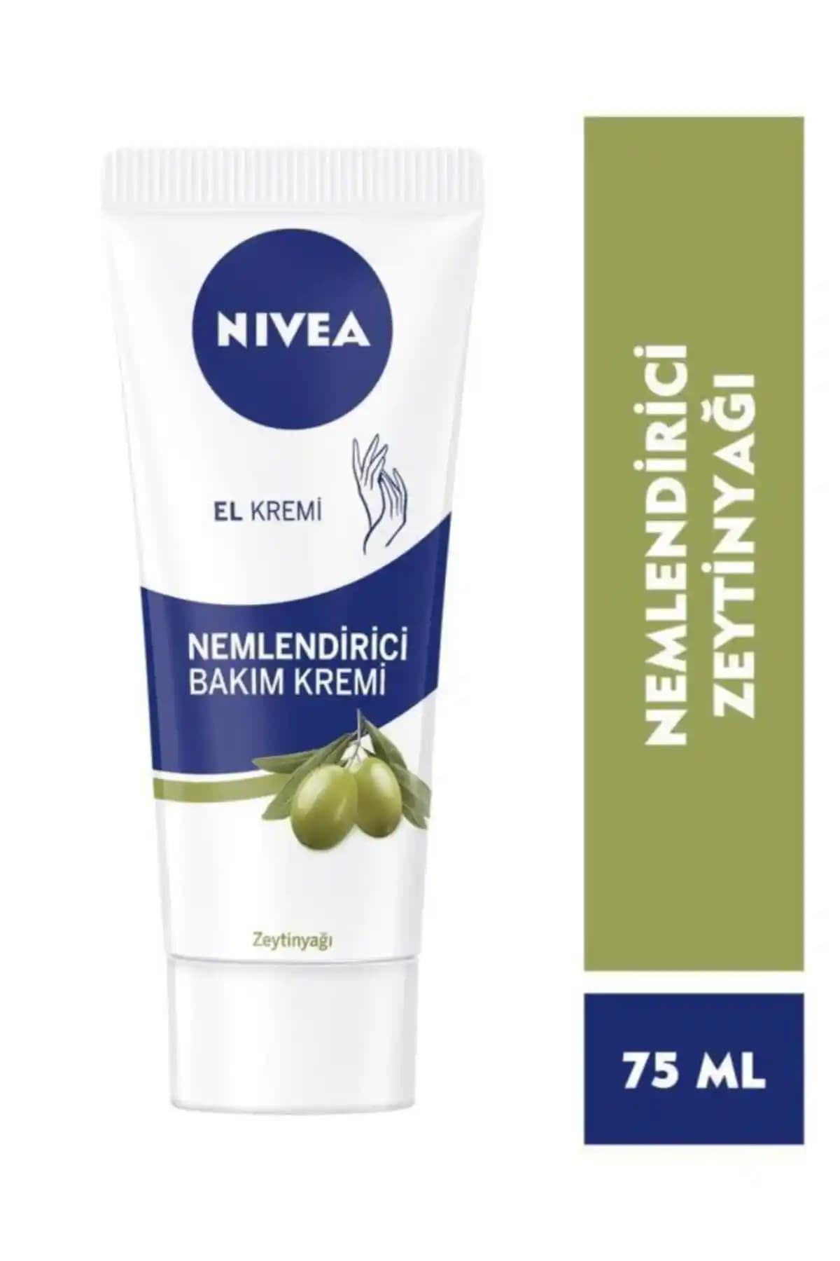 Nivea Zeytinyağlı El Bakım Kremi: Doğal, Vegan ve Hızlı Emilimli Nemlendirici