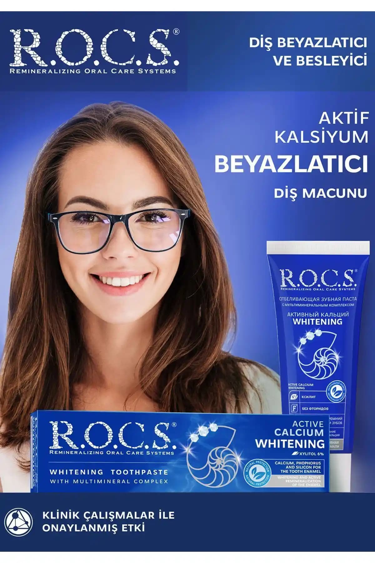 R.O.C.S. Aktif Kalsiyum ve R.O.C.S. Rocs Uno Beyazlatıcı Diş Macunları Karşılaştırması