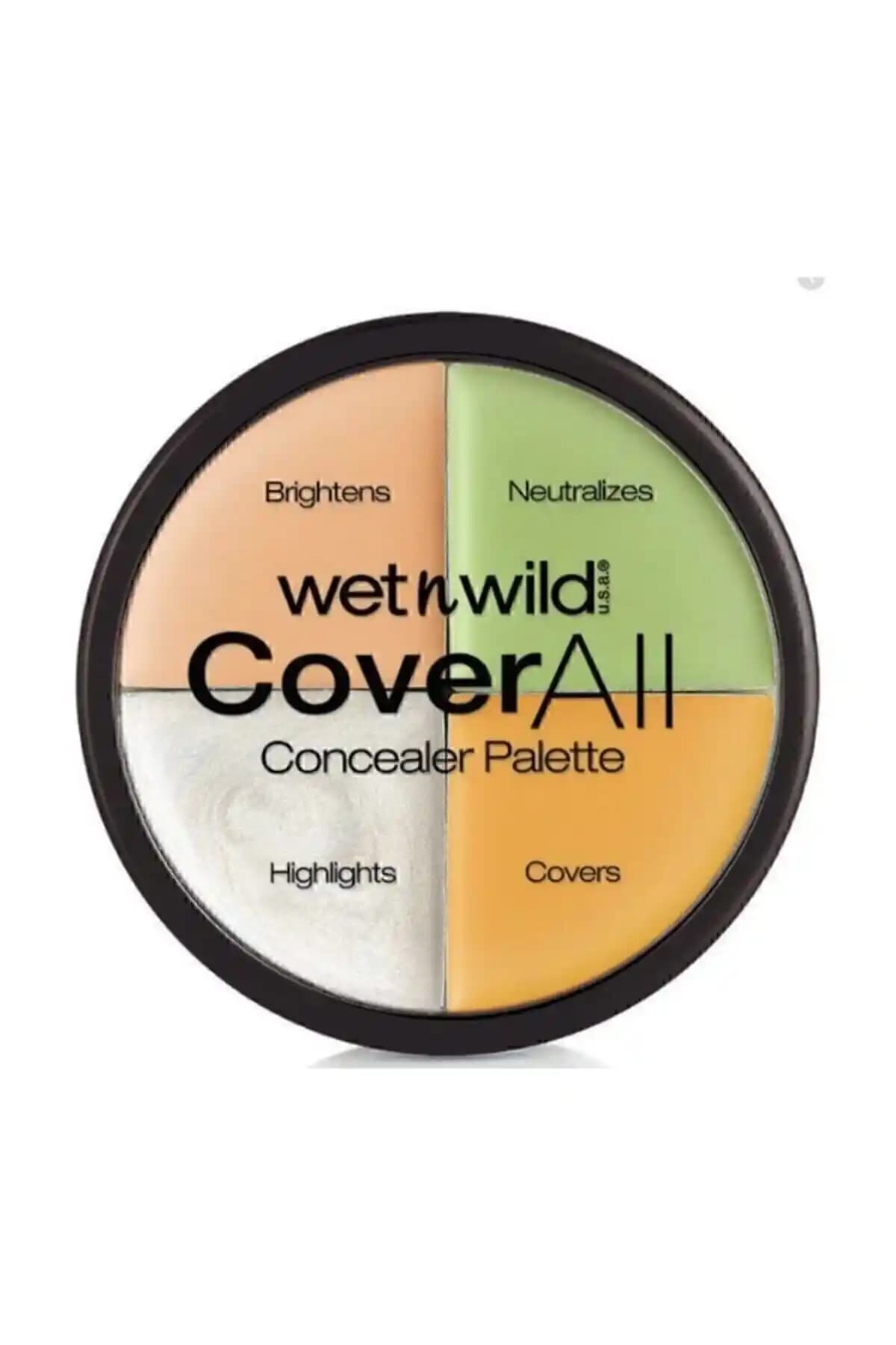 Wet n Wild Coverall Concealer Palette: Çok Yönlü ve Yüksek Kapatıcılı Makyaj Paleti