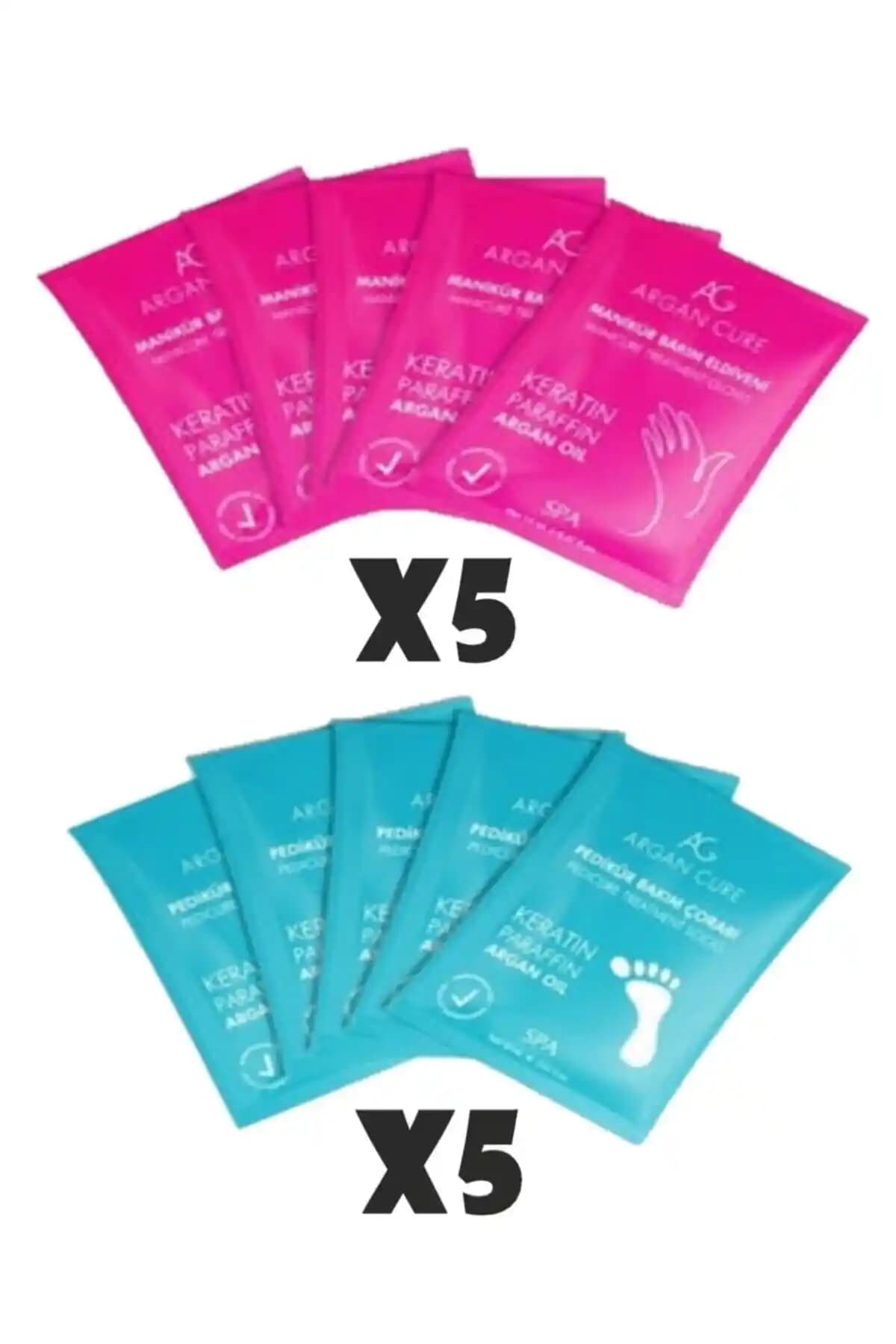 Argan Cure Kremli Eldiven ve Çorap ile Evde Profesyonel El ve Ayak Bakımı