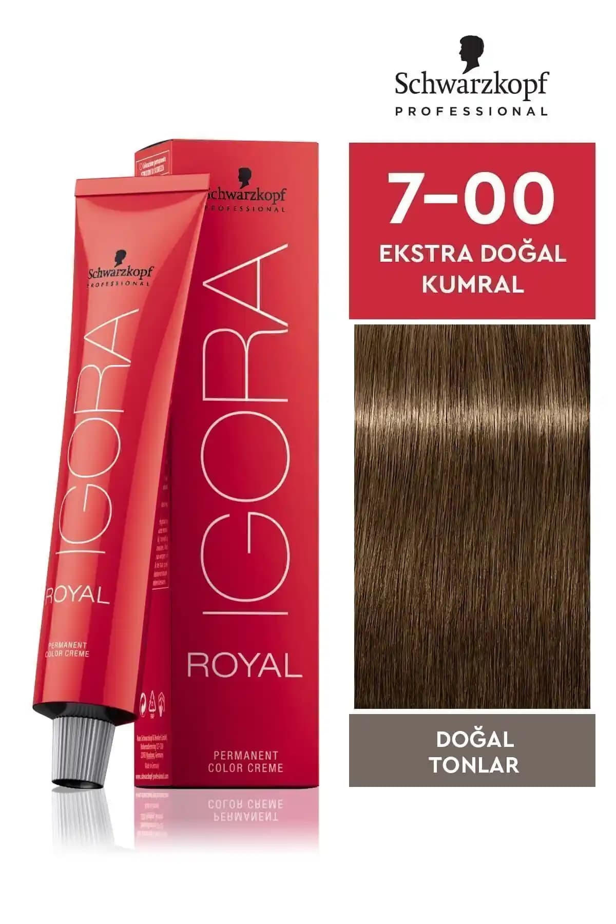 Igora Royal Doğal Tonlar 7-00 ve 8-1 Karşılaştırması Saç Renkleri ve Özellikleri