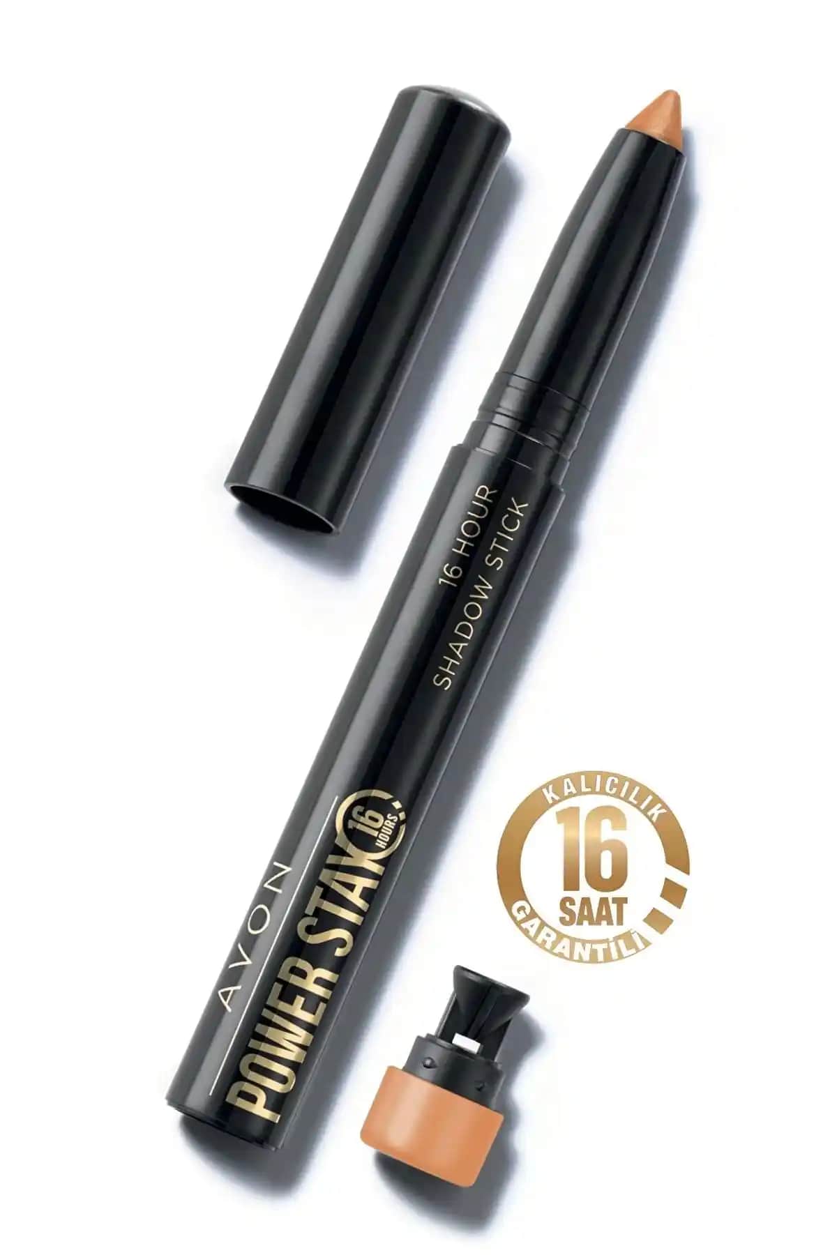 Avon Power Stay Shadow Stick Kalem Far Altın Renkli ve Çok Fonksiyonlu Günlük Kullanım