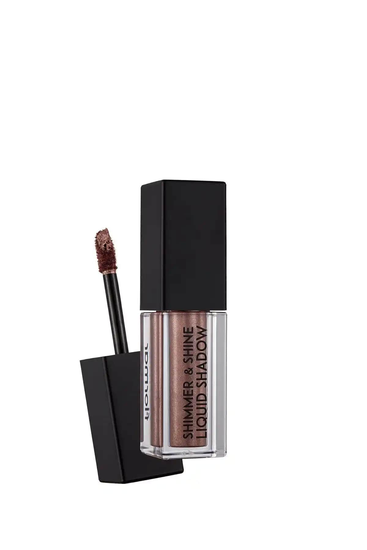 Flormar Metalik Likit Göz Farı Yumuşak Mor Parlak ve Kalıcı Makyaj Ürünü