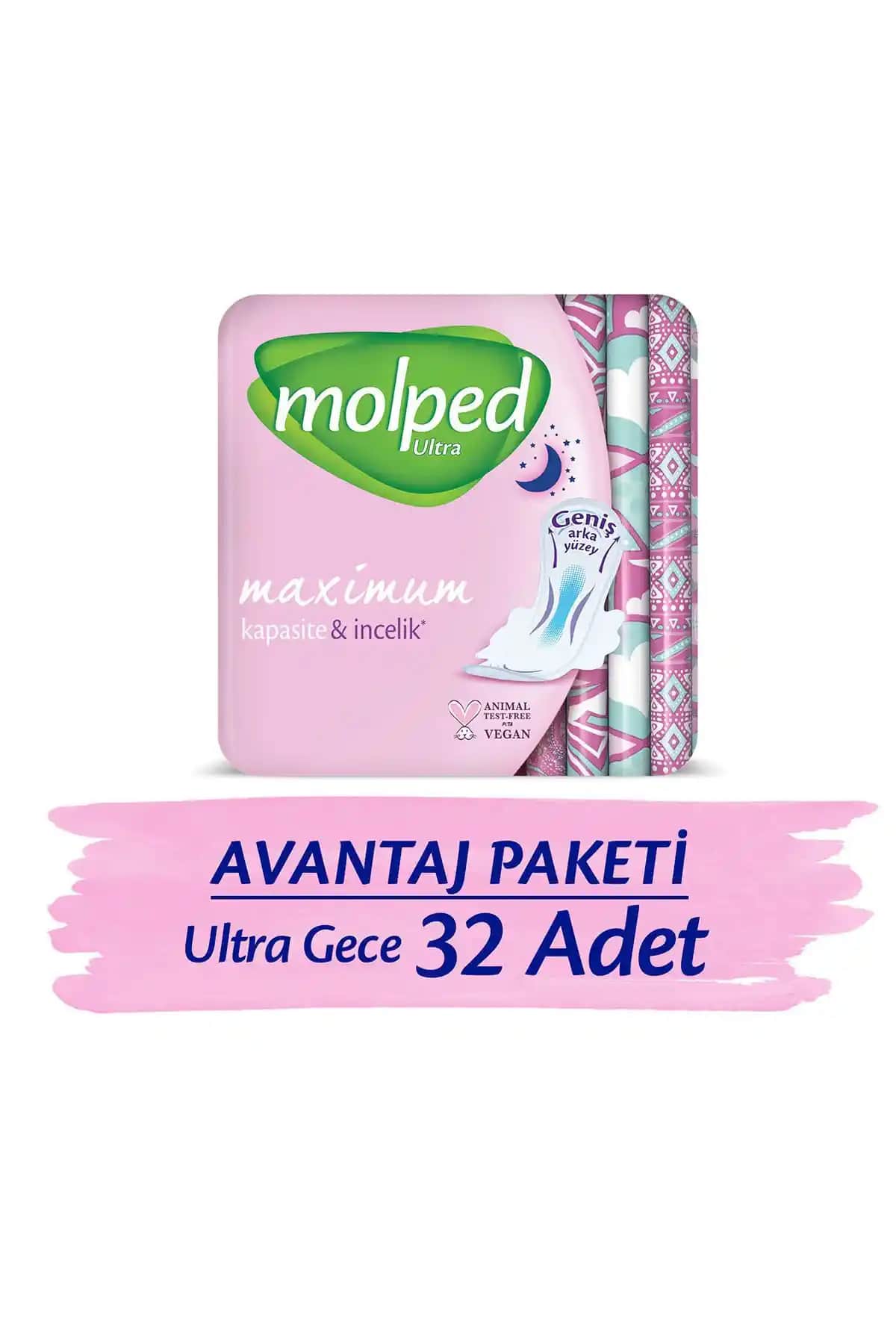 Molped Ultra Hijyenik Ped Gece ve Uzun Avantaj Paketi Karşılaştırması