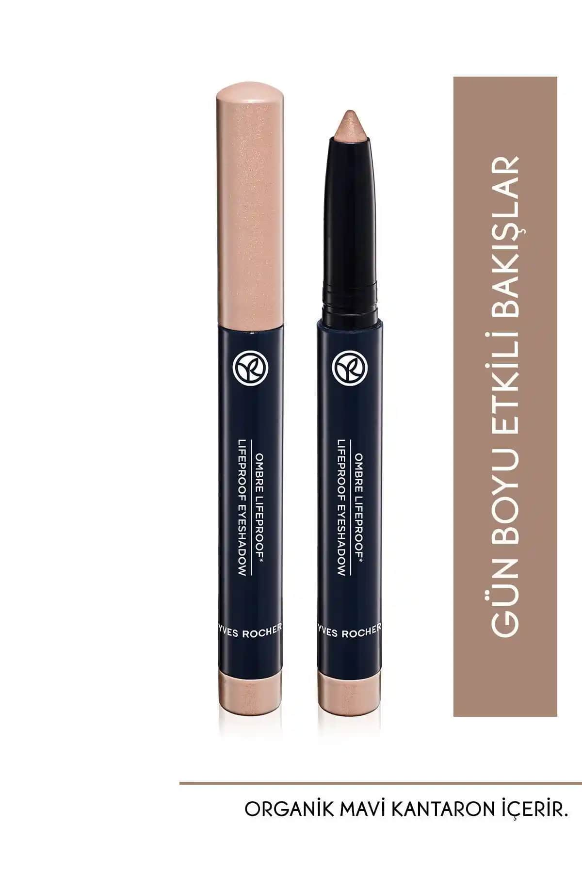 Yves Rocher Krem Dokulu Kalem 02 Göz Kalemi Dayanıklı ve Doğal Görünüm Sağlar