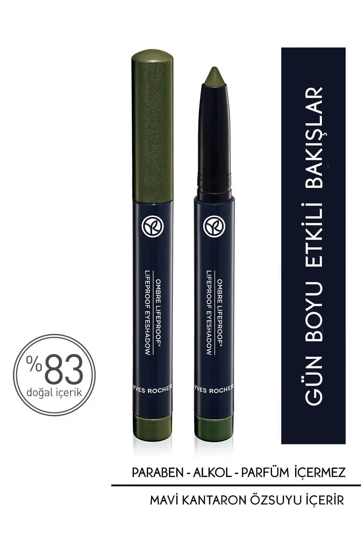 Yves Rocher Krem Dokulu Kalem Far Haki: Kalıcı ve Doğal Göz Makyajı İçin İdeal