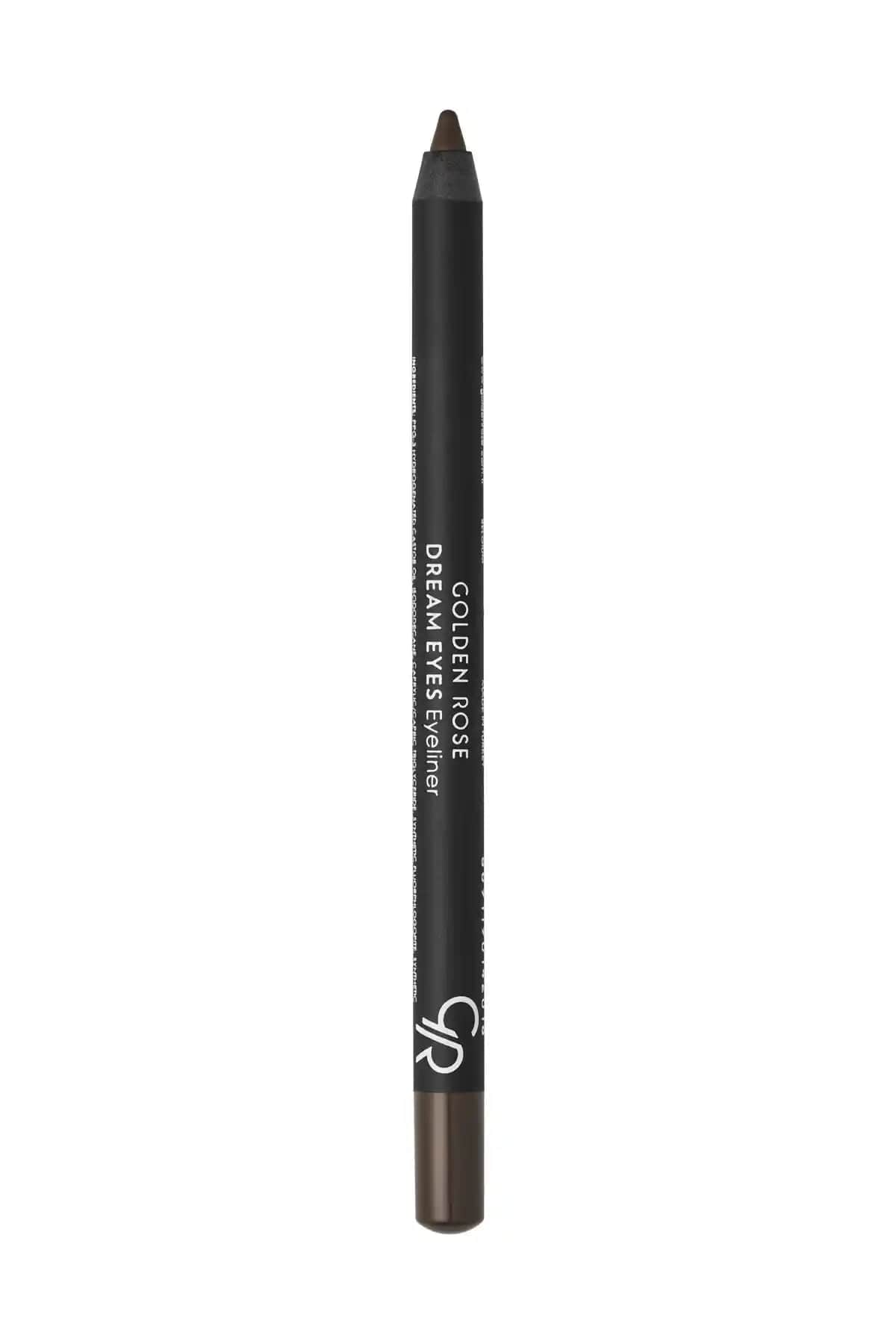 Golden Rose Dream Eyes Eyeliner No: 408 Ash Brown Günlük ve özel kullanımlar için şık ve dayanıklı kalem