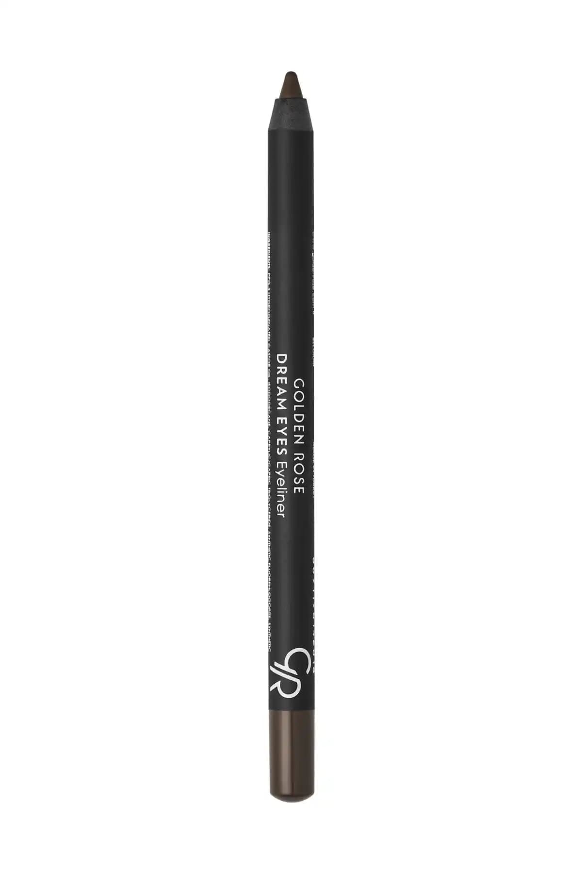 Golden Rose Dream Eyes Eyeliner No: 408 Ash Brown Günlük ve özel kullanımlar için şık ve dayanıklı kalem