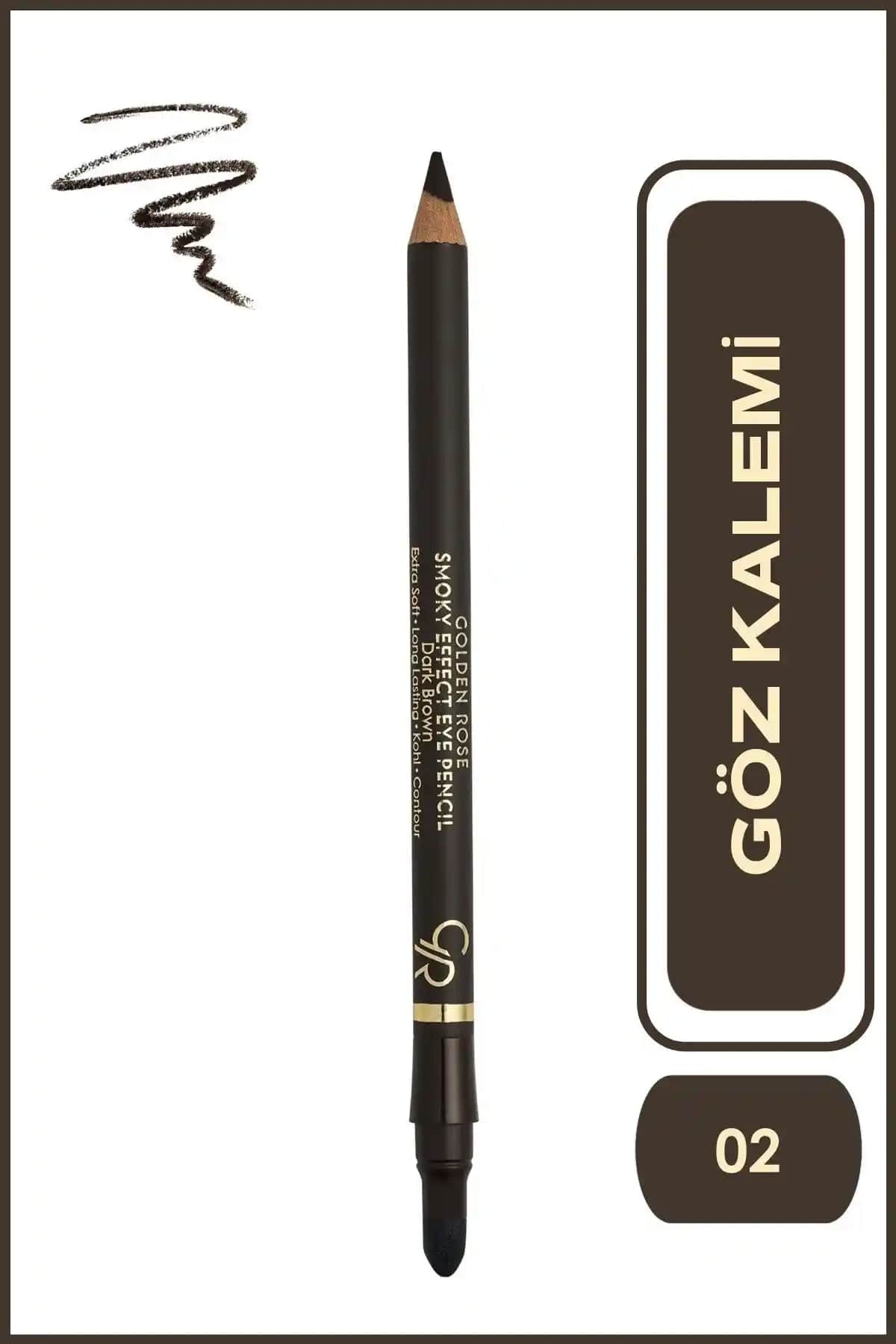 Golden Rose Smoky Effect Eye Pencil No:02 Dark Brown Göz Kalemi İncelemesi ve Kullanım İpuçları