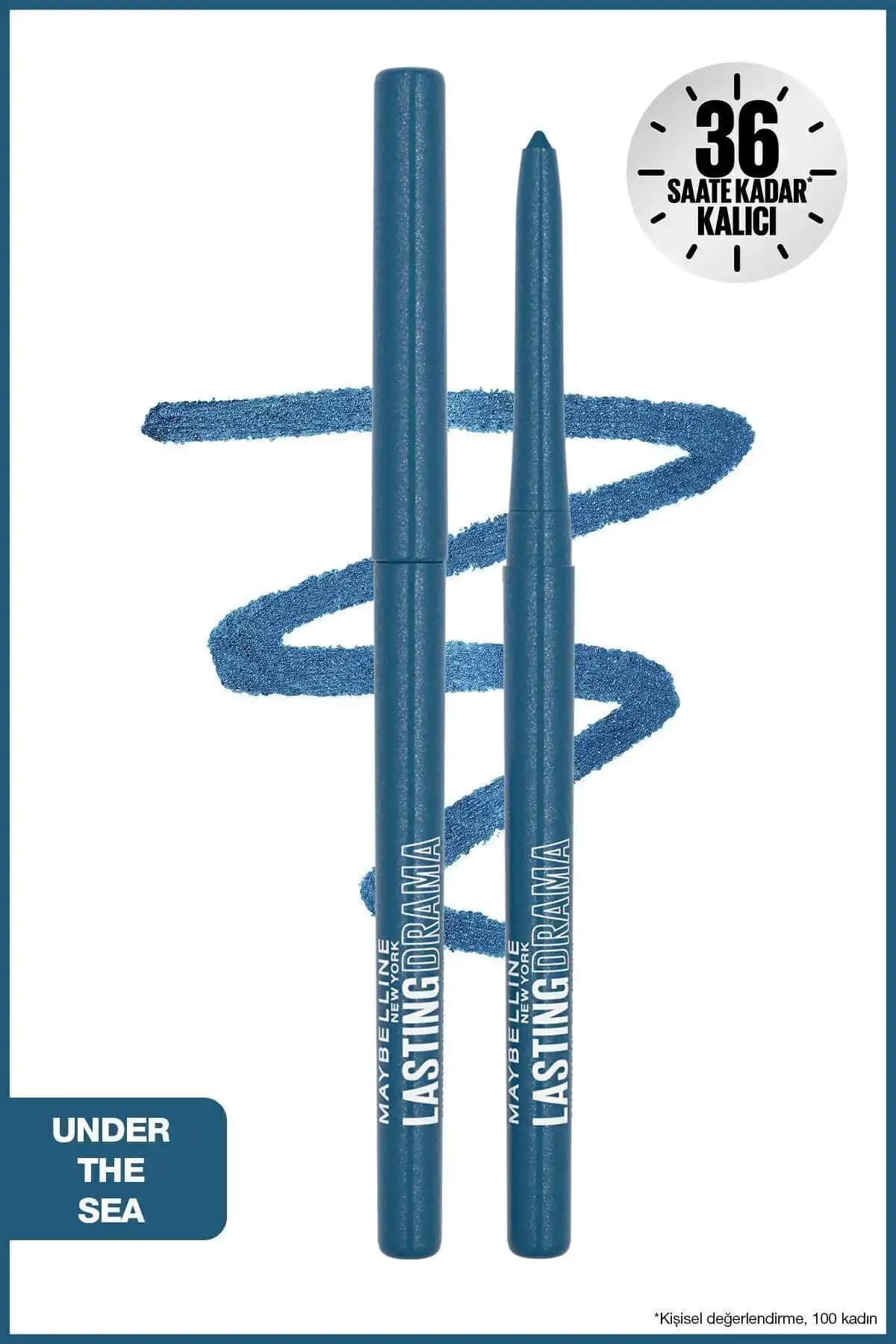 Maybelline New York Lasting Drama Automatic Göz Kalemi Under The Sea Mavi 90 karakter