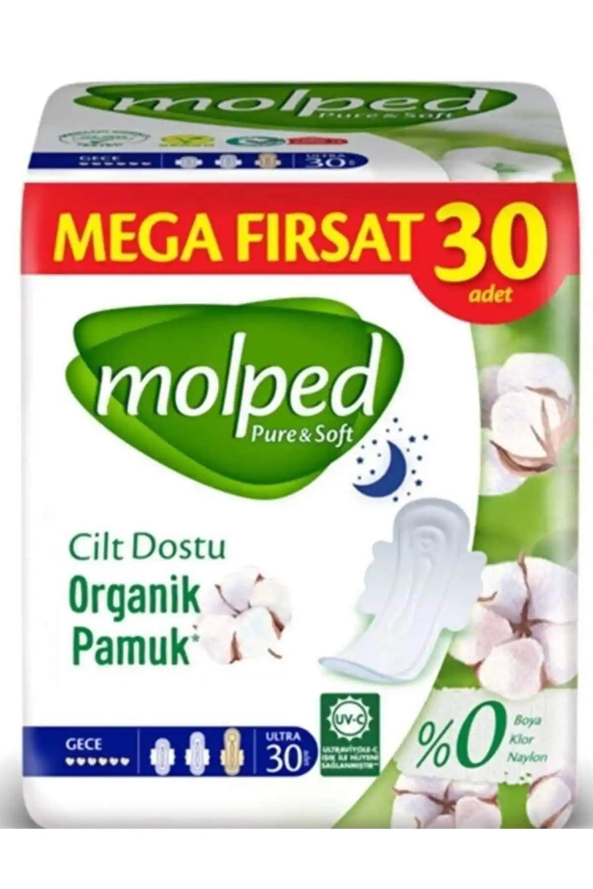 Molped Pure Soft Mega Fırsat Gece ve Günlük Pedler Karşılaştırması