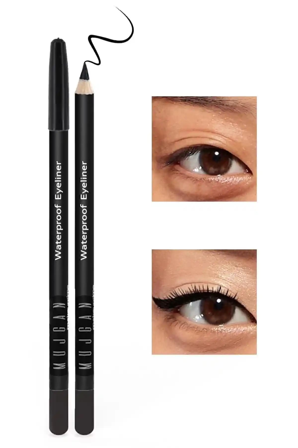 Muğgan Siyah Göz Kalemi: Uzun Süre Dayanıklı ve Kolay Uygulamalı Göz Makyaj Kalemi