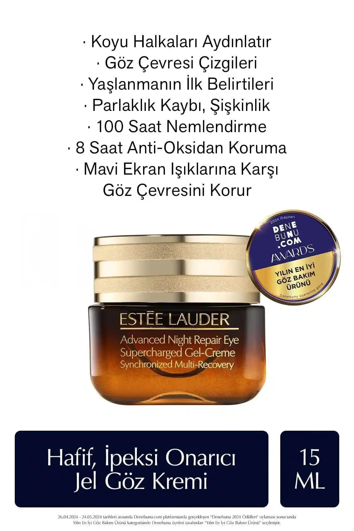 Estée Lauder Göz Kremi: Çevresel Faktörlere Karşı Koruyan ve Yenileyici Bakım Ürünü