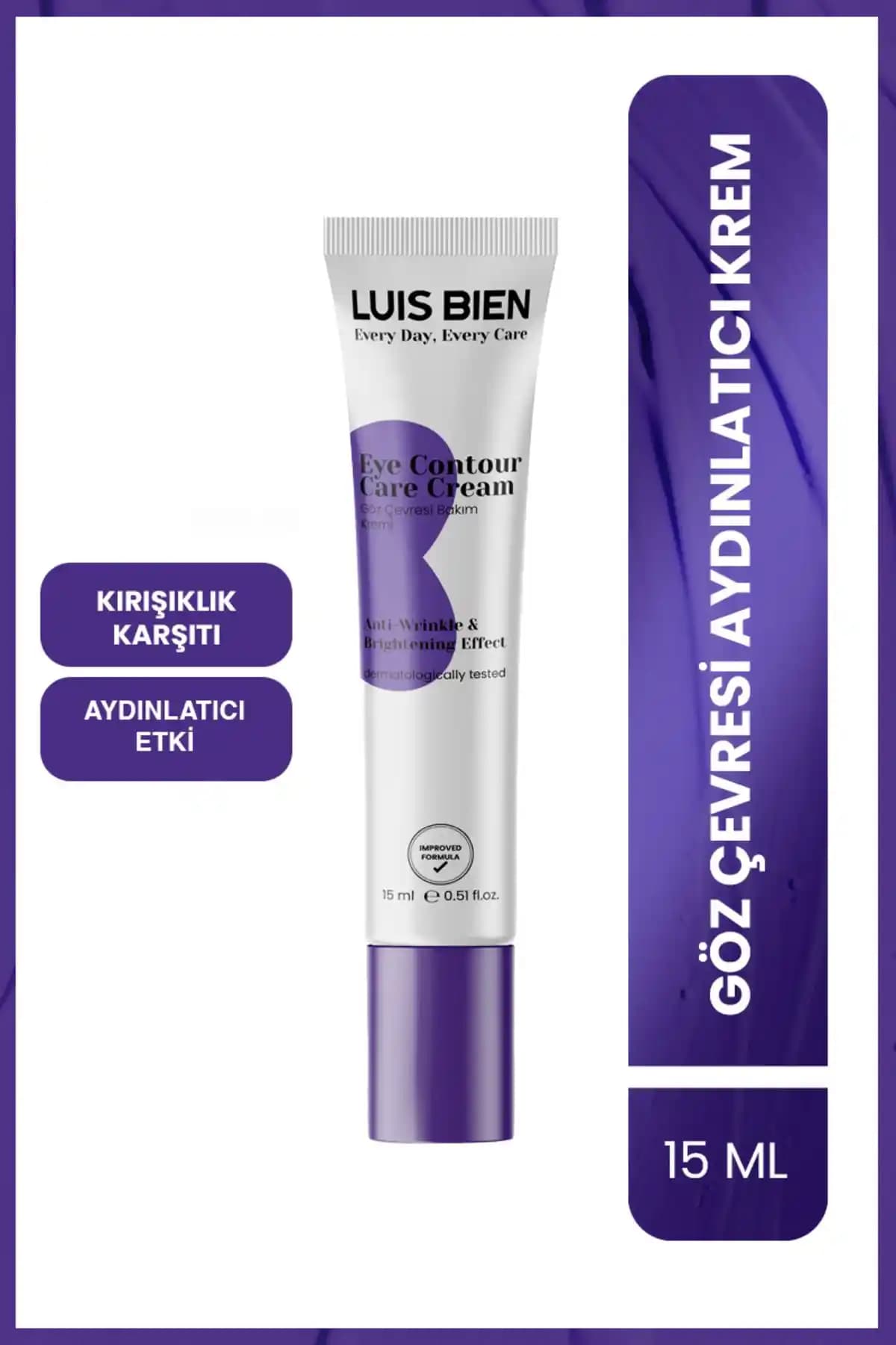 Luis Bien Göz Çevresi Aydınlatıcı Krem: Yenilikçi ve Etkili Göz Bakım Çözümü