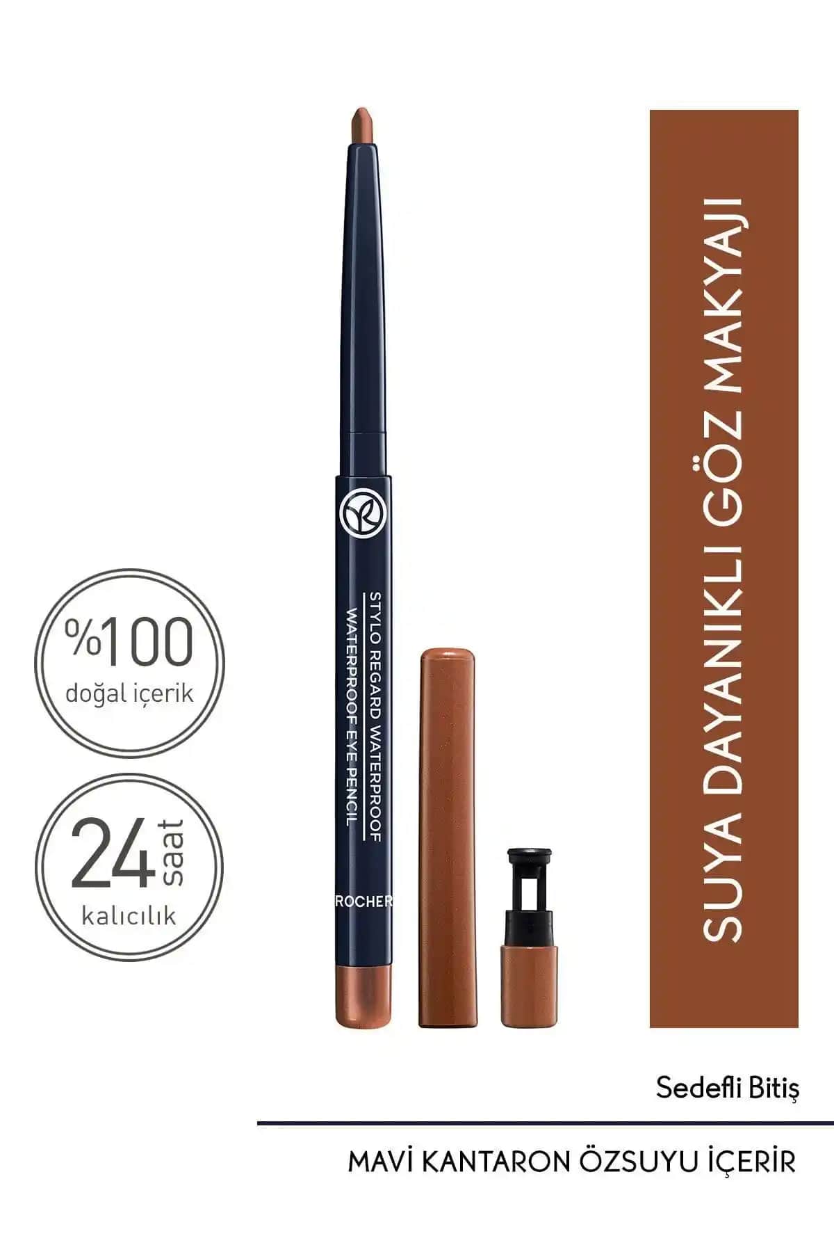 Yves Rocher Suya Dayanıklı Asansörlü Göz Kalemi: Doğal ve Kalıcı Makyajın Vazgeçilmezi