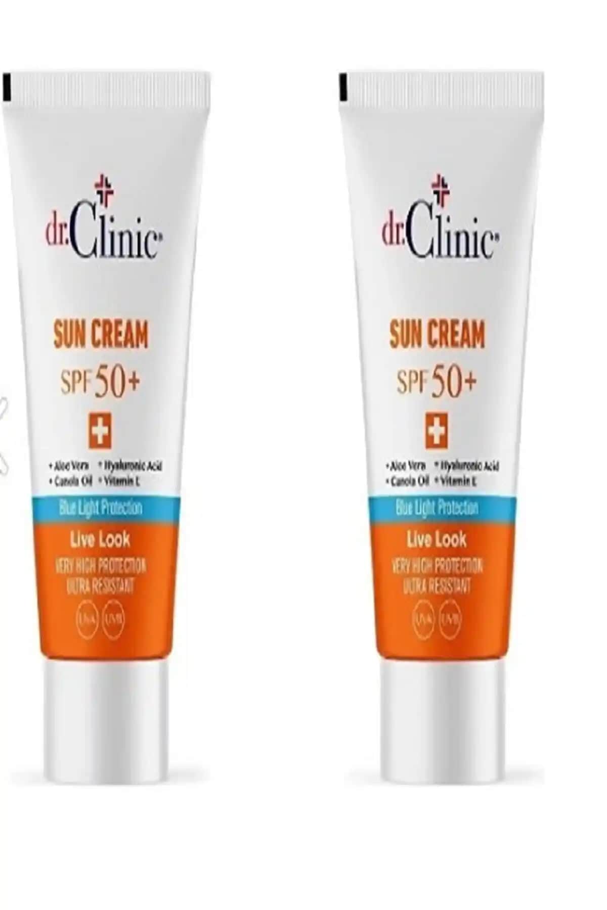 Dr. Clinic Güneş Koruyucu Krem SPF 50+ ile Günlük Cilt Koruması ve Sağlıklı Görünüm