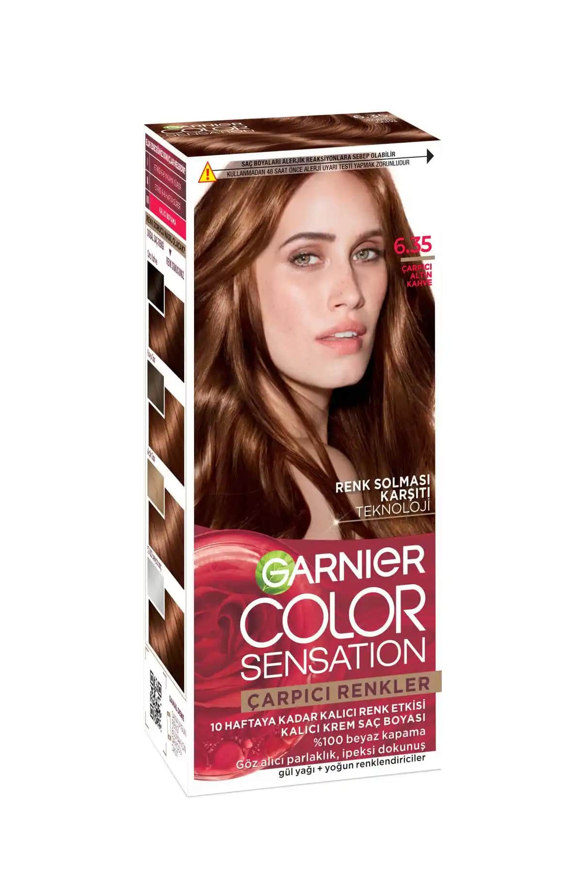 Garnier Çarpıcı Renkler 6.35 ile Naturel Color 5.0 Saç Boyası Karşılaştırması