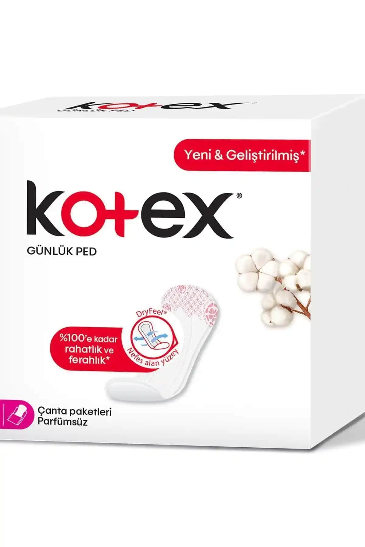 Kotex Günlük Ped Normal 56'lı Paketleri: Konfor ve Güvenlik Sunan Günlük Hijyen Ürünü