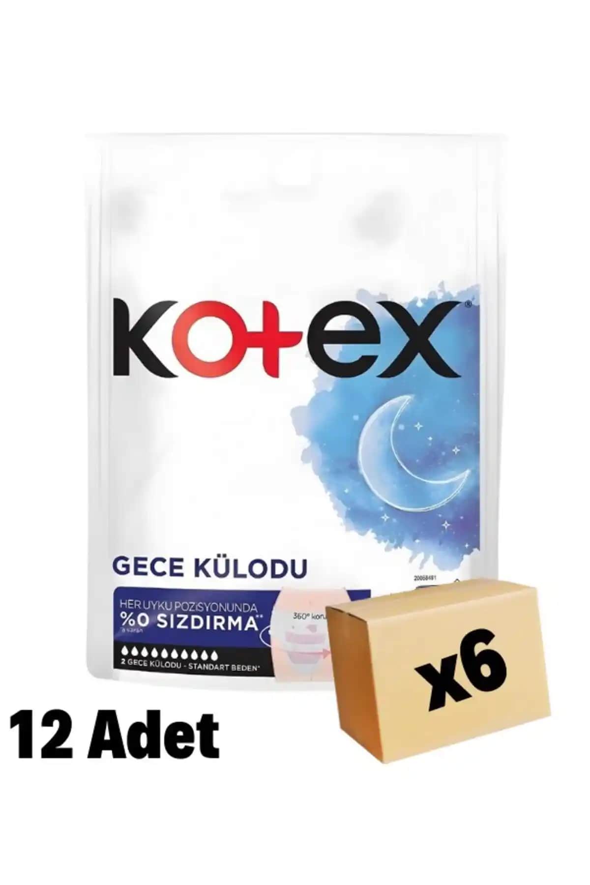 Kotex Regl Gece Külodu 2'li Paket ile Güvenli ve Rahat Uyku Deneyimi