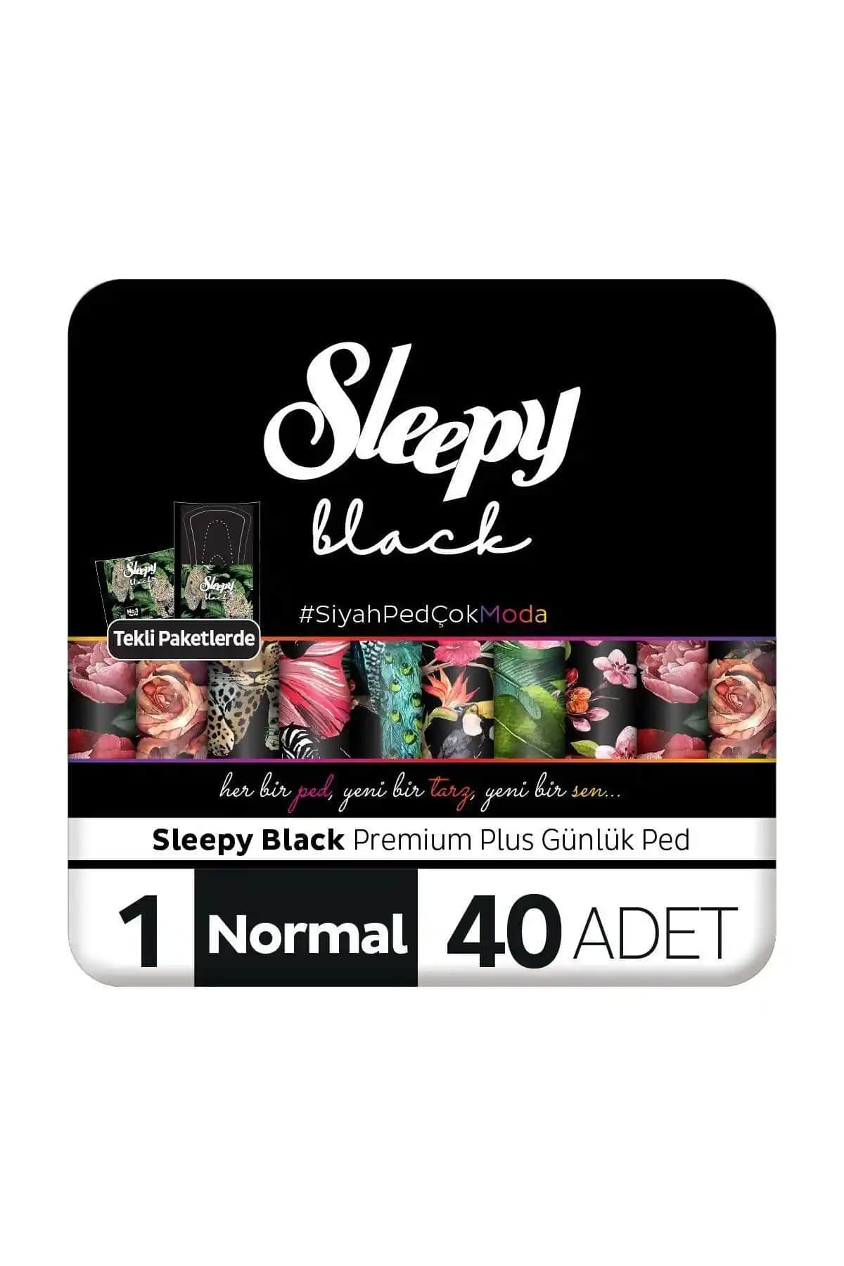 Sleepy Black Premium Plus Günlük Ped: Yüksek Konfor ve Güvenlik Sağlayan Türkiye Menşei Ürün