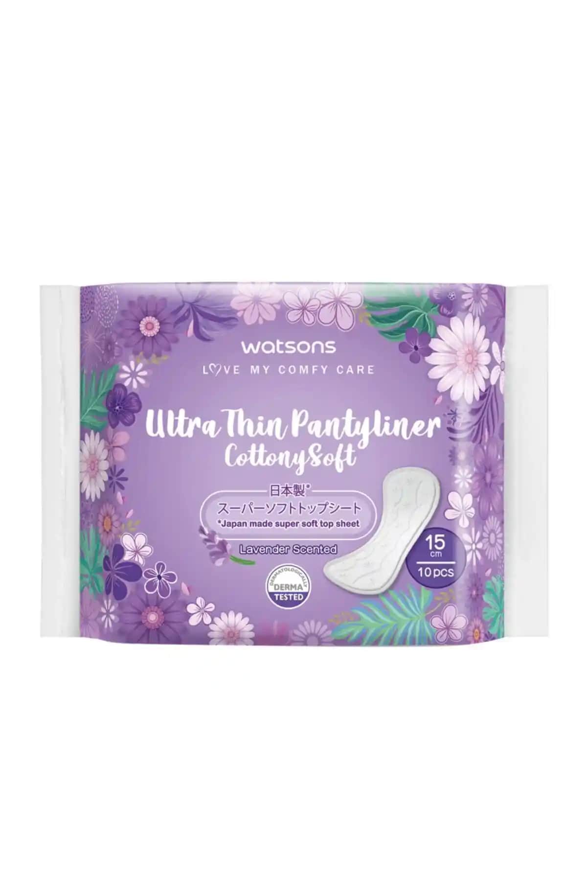 Watsons Cottony Soft Ultra İnce Günlük Ped Lavanta Kokusu ve Konfor Özellikleri